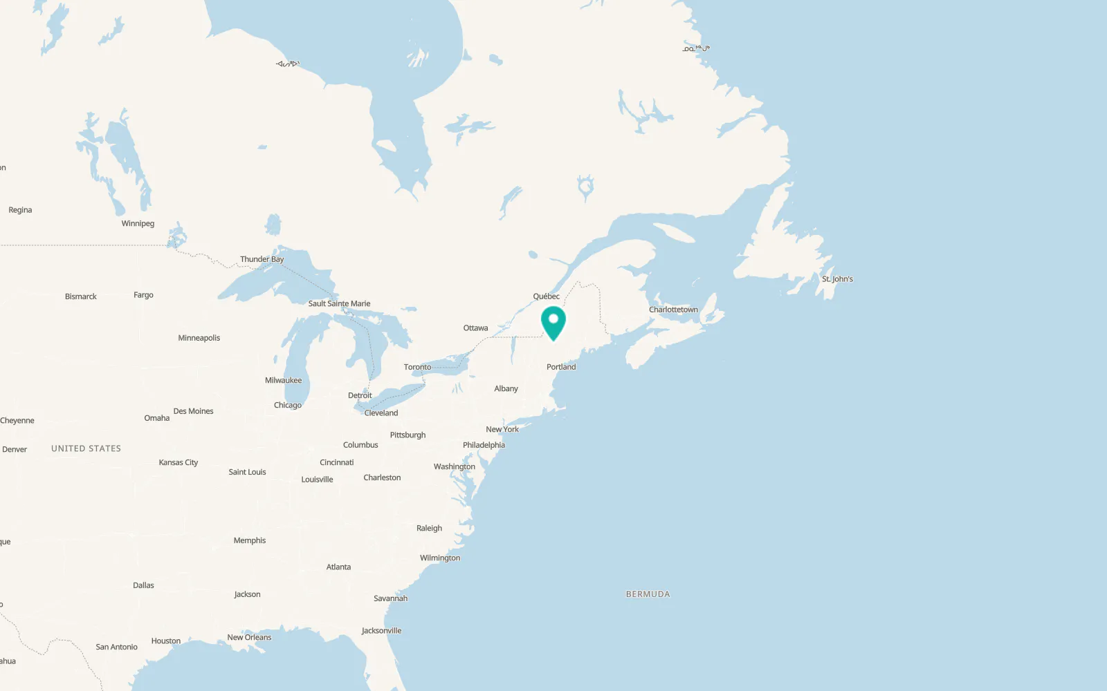 Map of Andover
