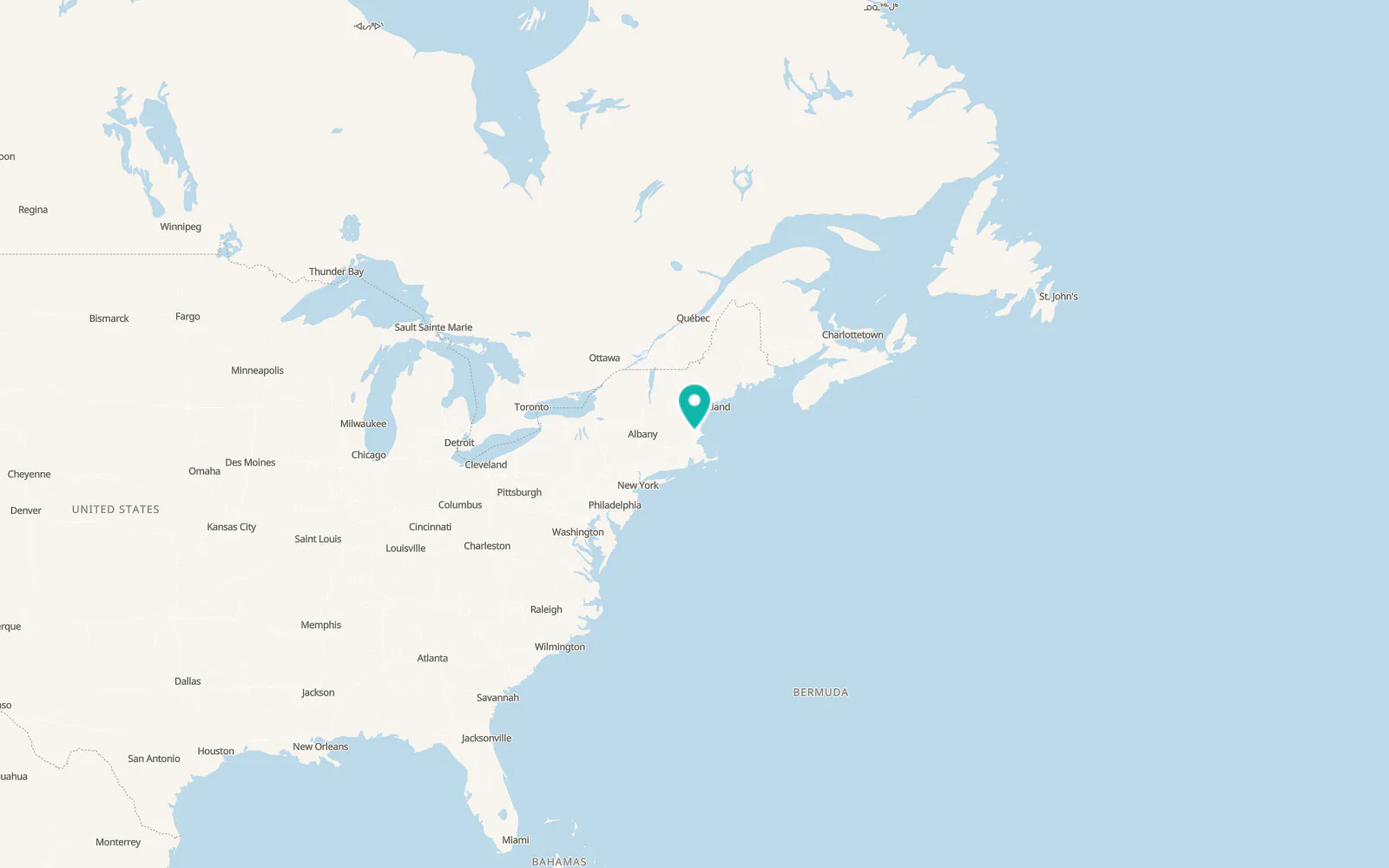 Map of Andover
