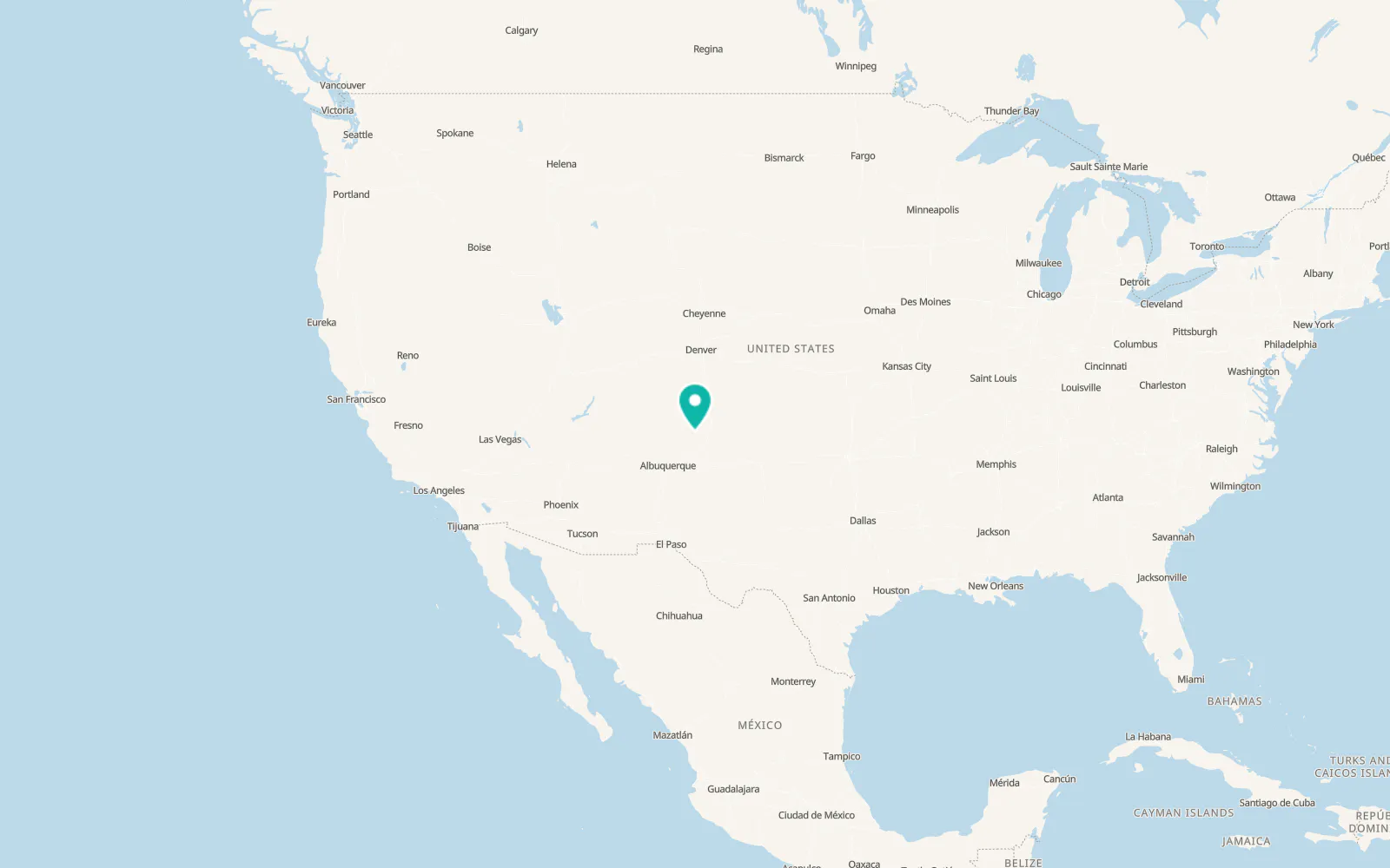 Map of Angel Fire