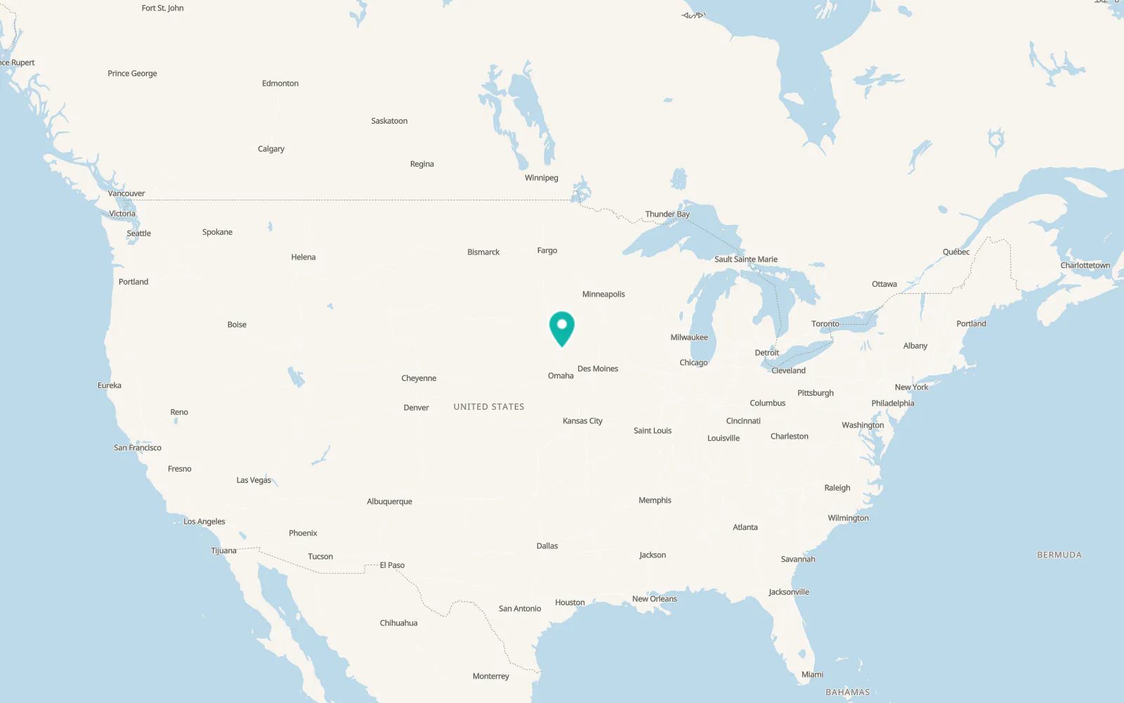 Map of Anthon