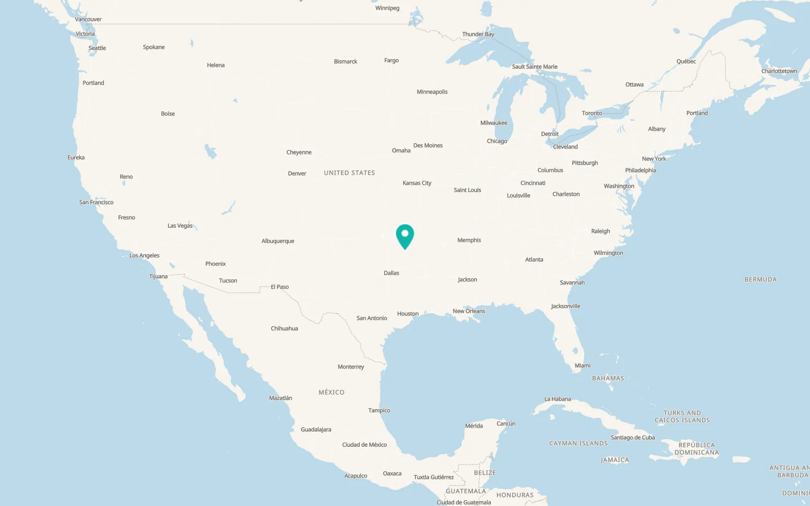 Map of Antlers