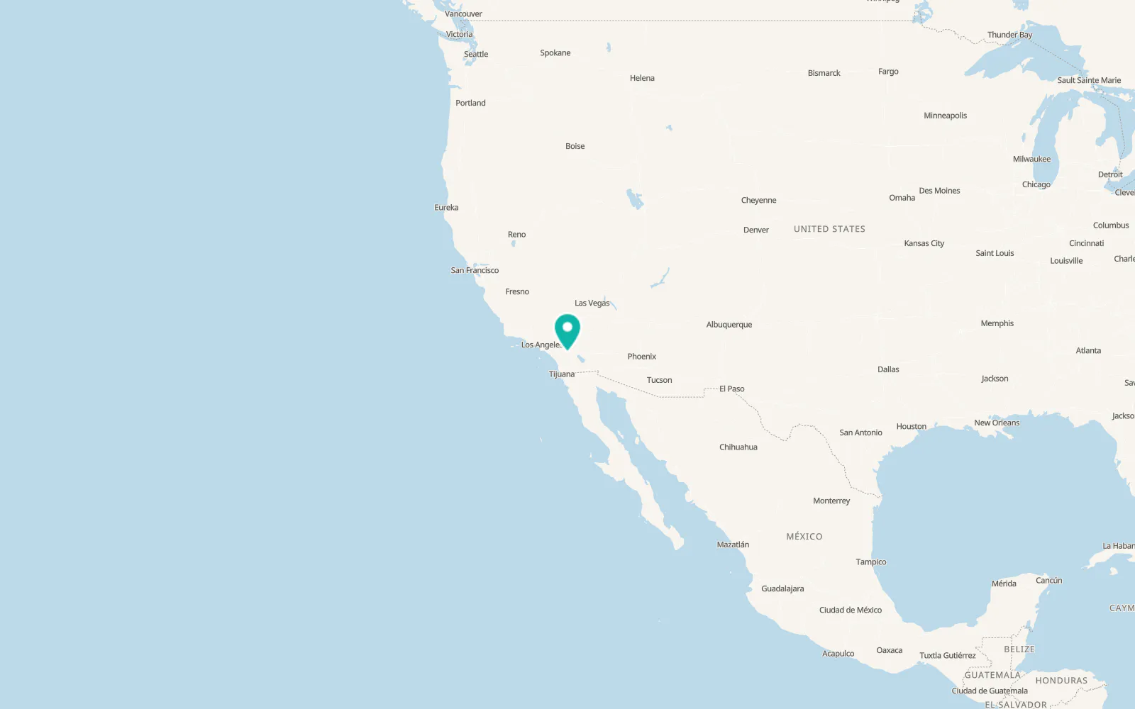 Map of Anza