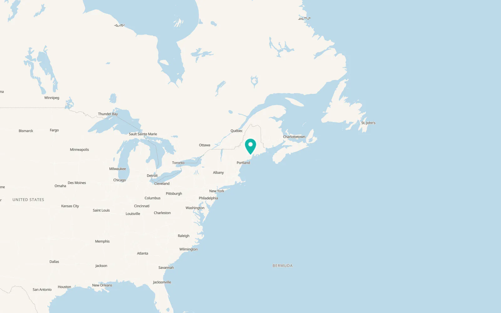 Map of Appleton