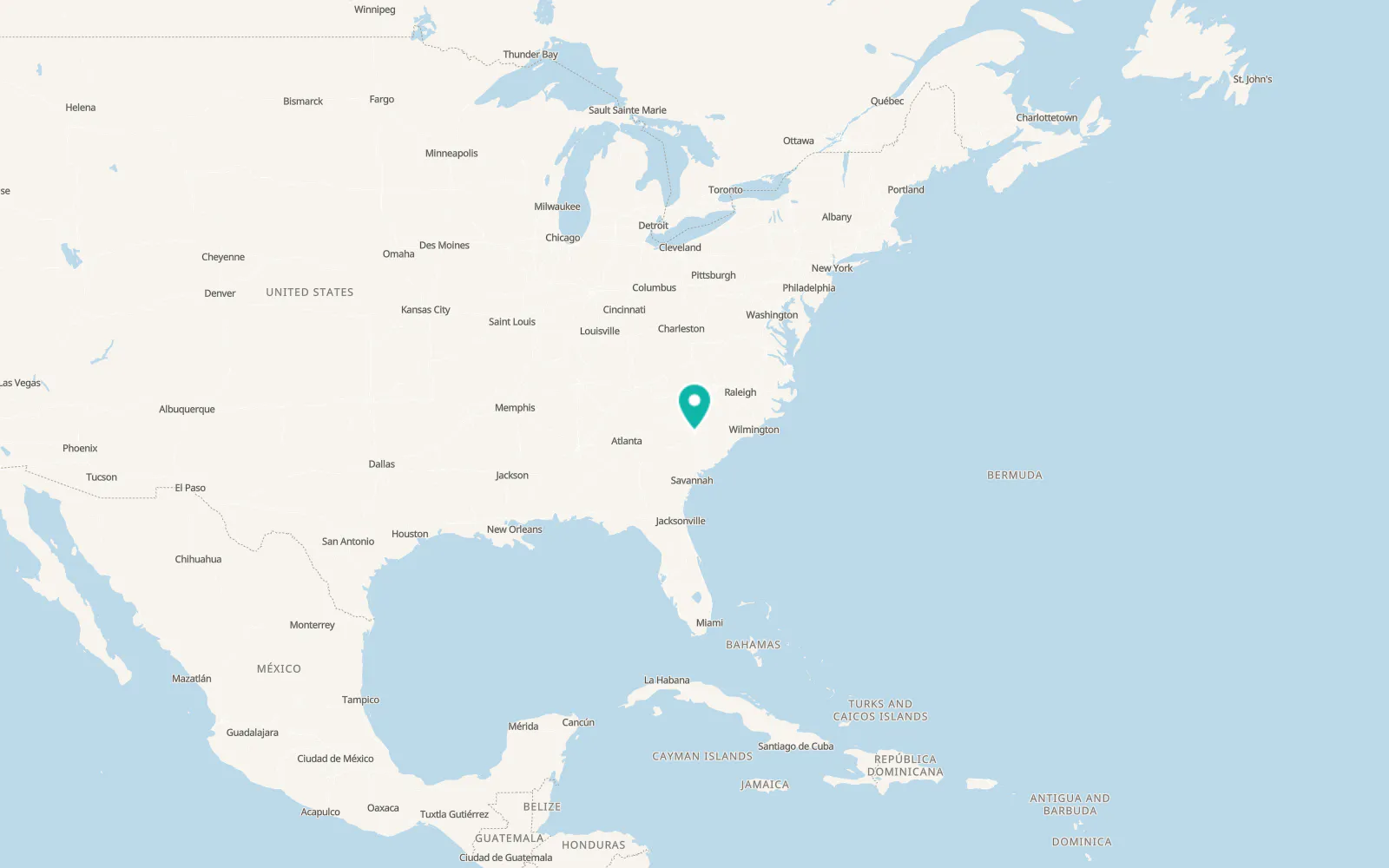 Map of Arcadia Lakes