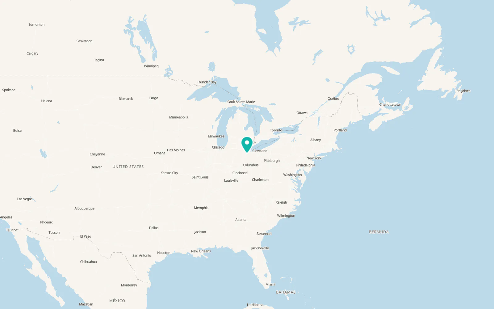 Map of Arcadia