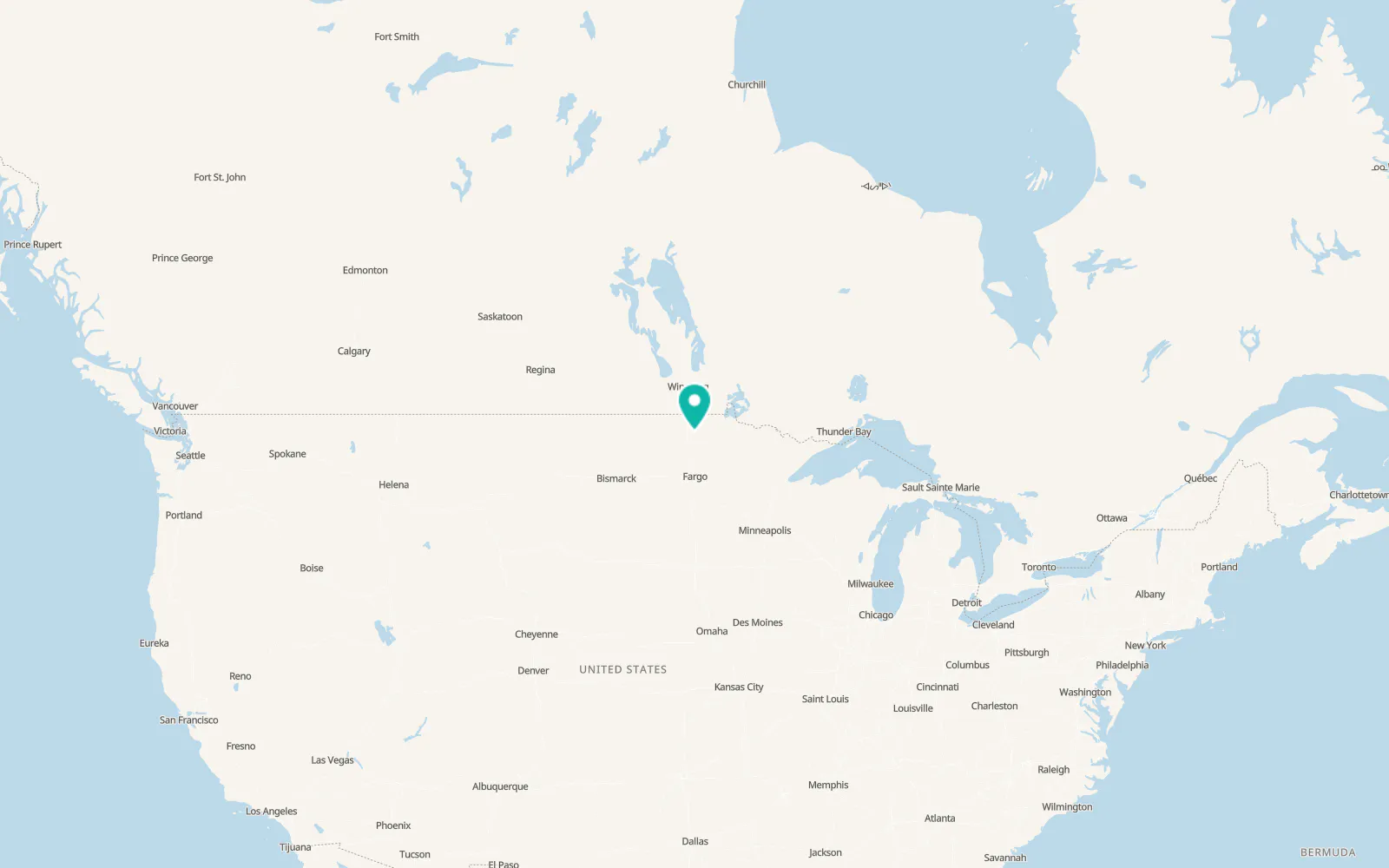 Map of Argyle