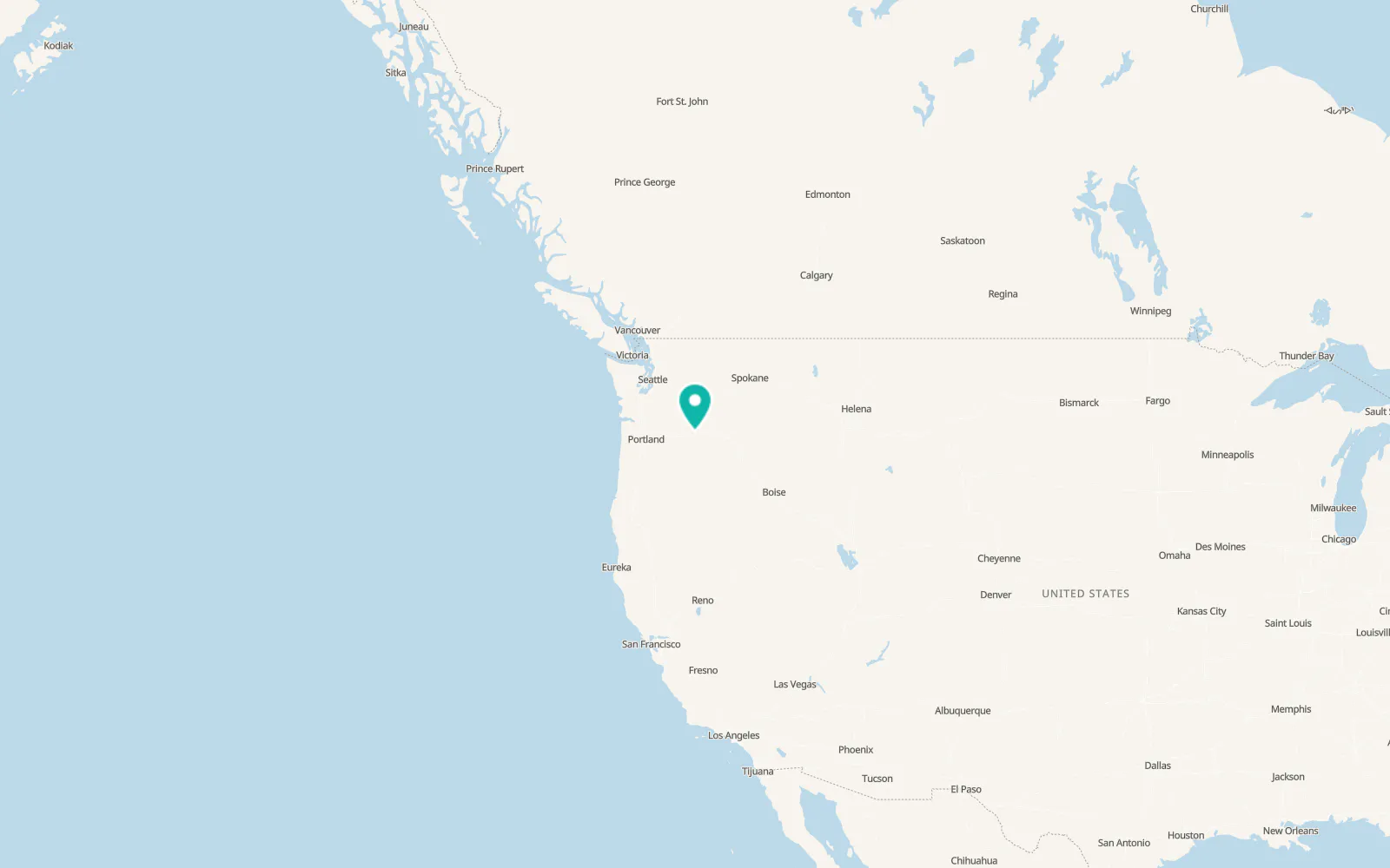 Map of Arlington