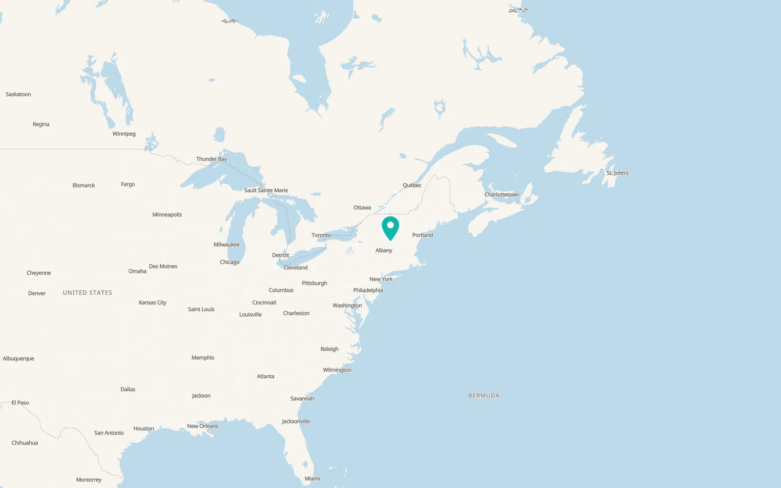 Map of Arlington