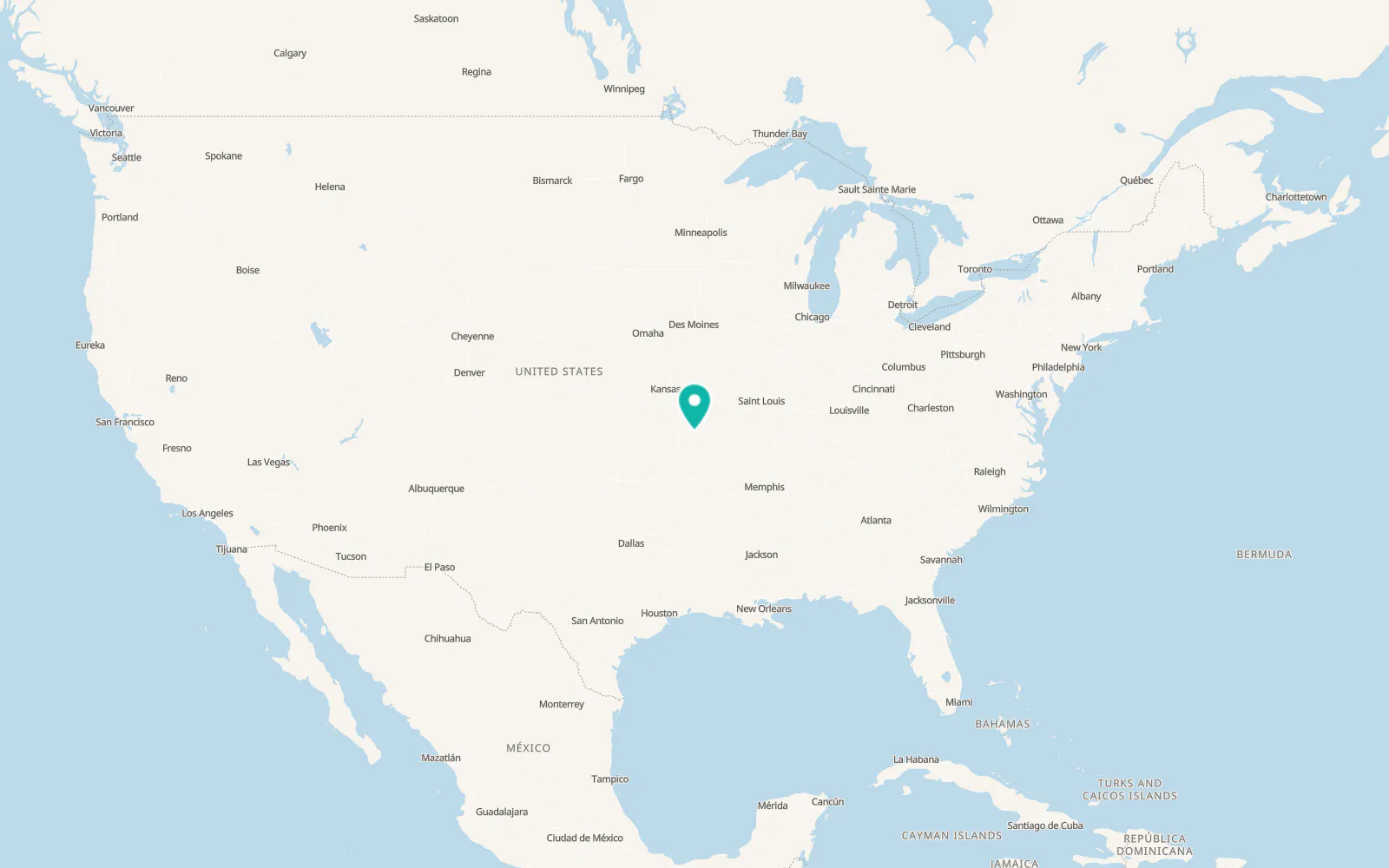 Map of Ash Grove