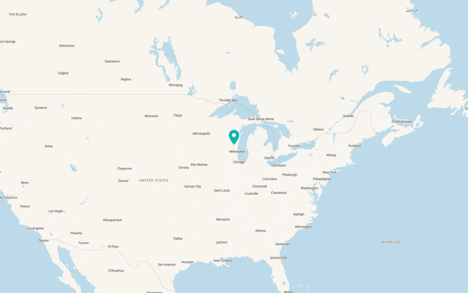Map of Ashford