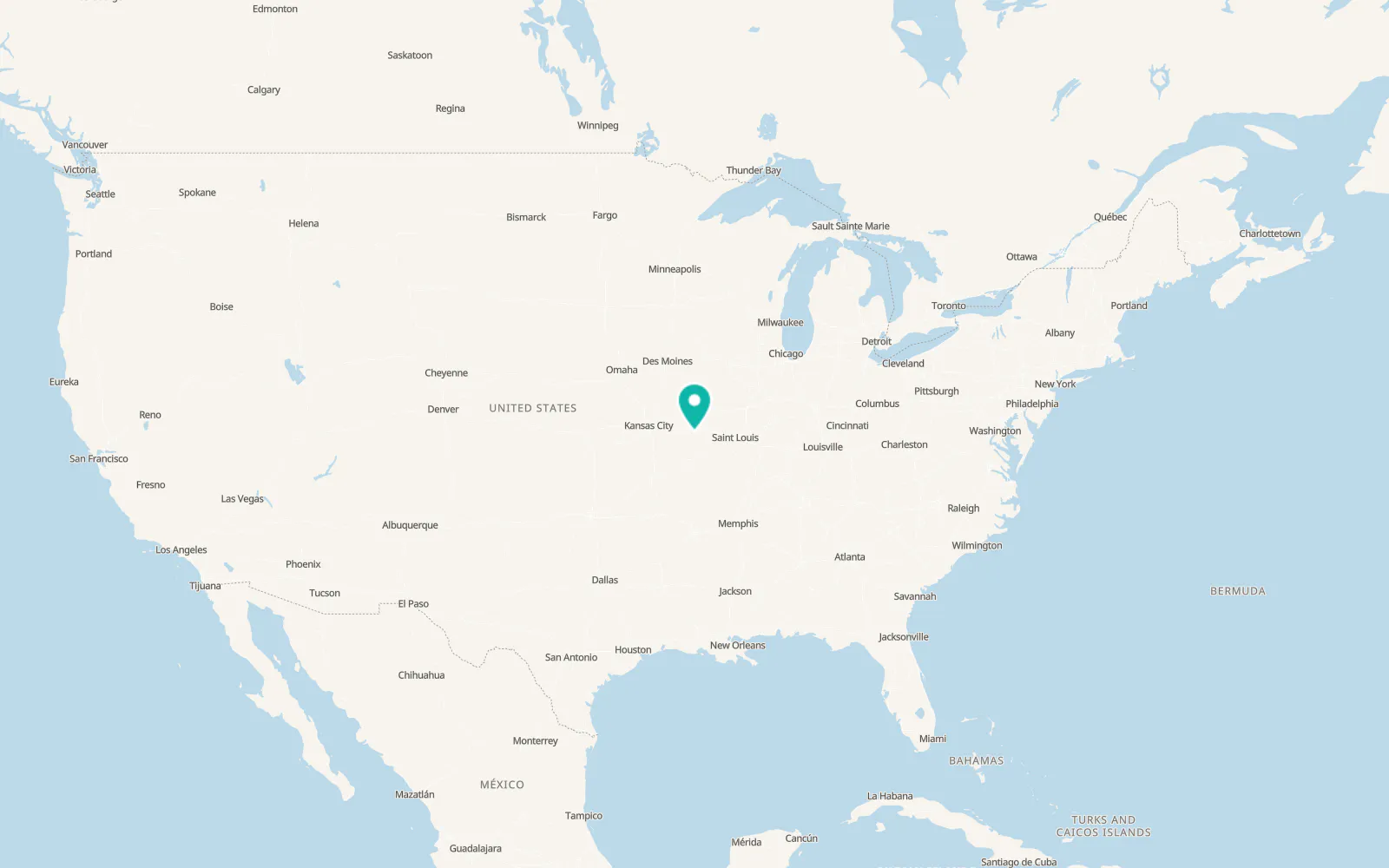 Map of Ashland