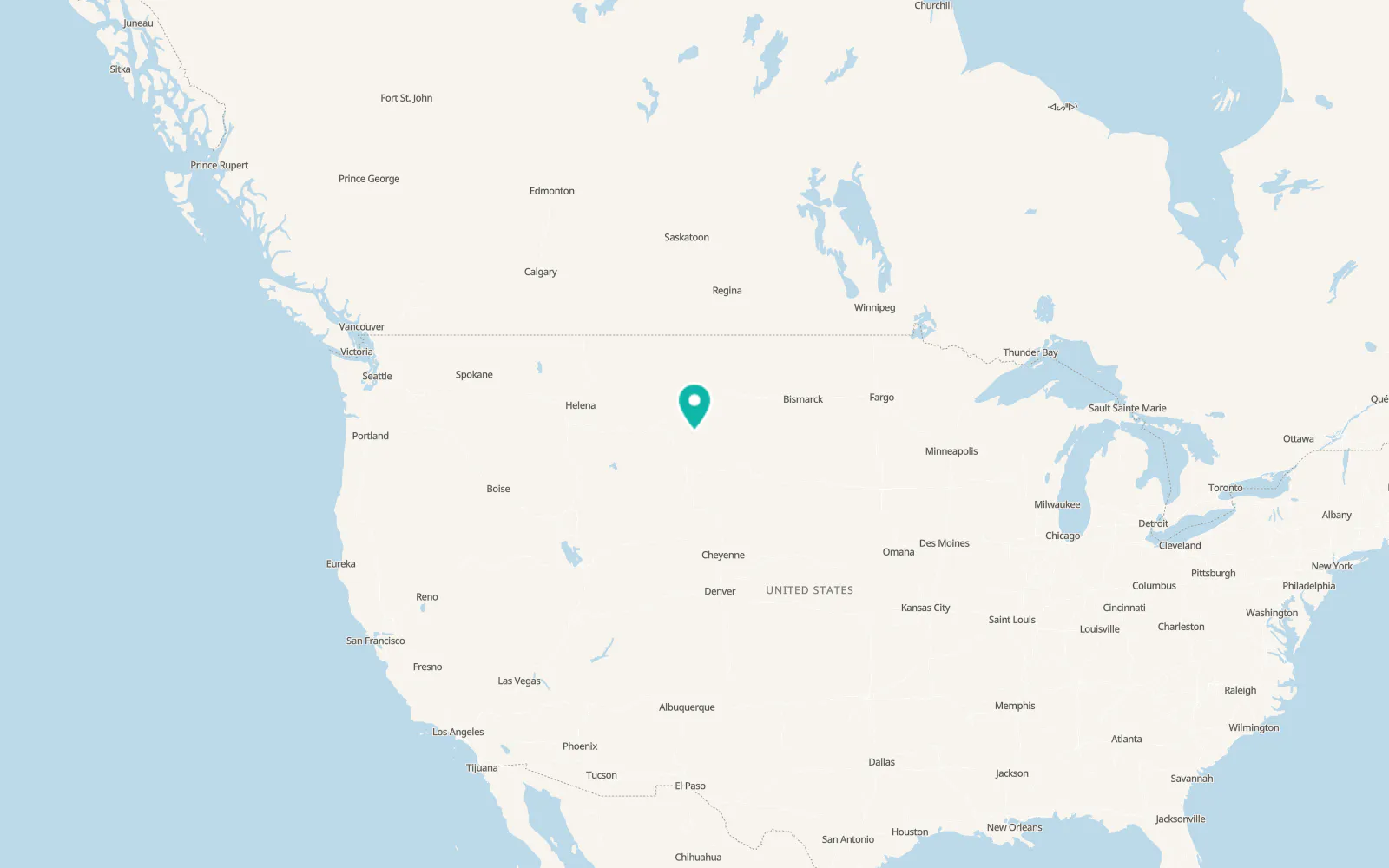 Map of Ashland