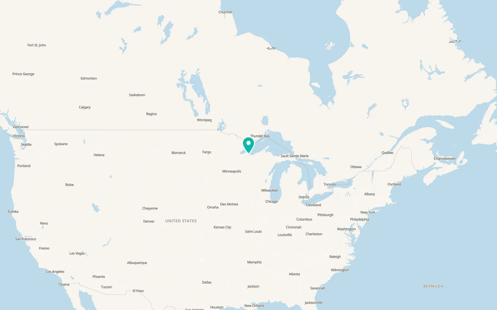 Map of Ashland