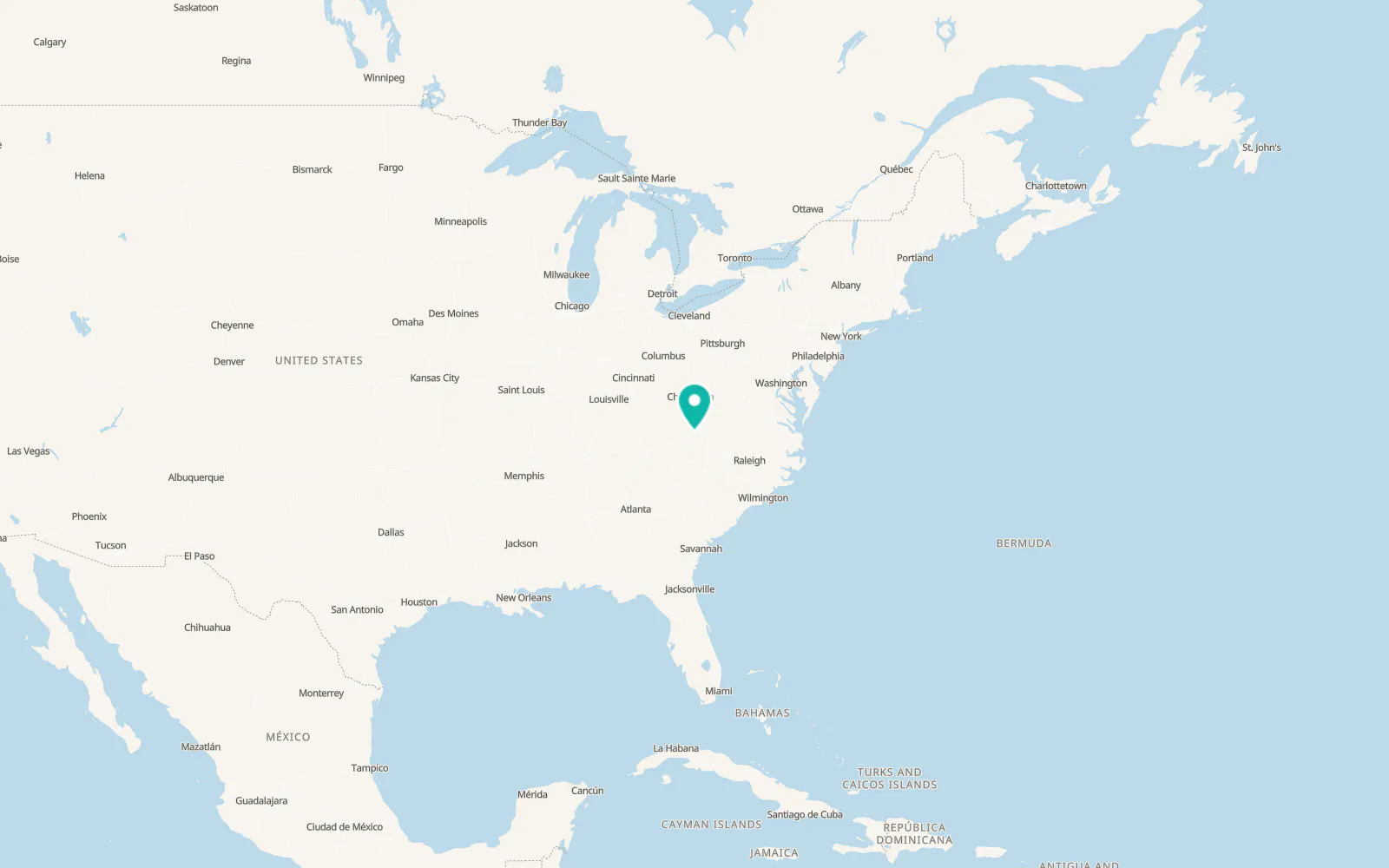 Map of Atkins