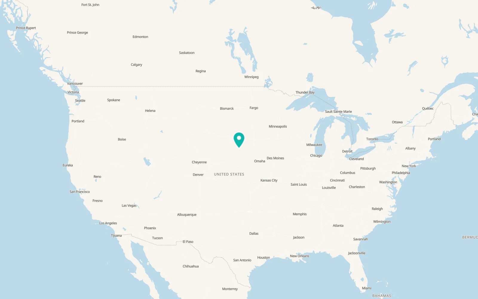 Map of Atkinson