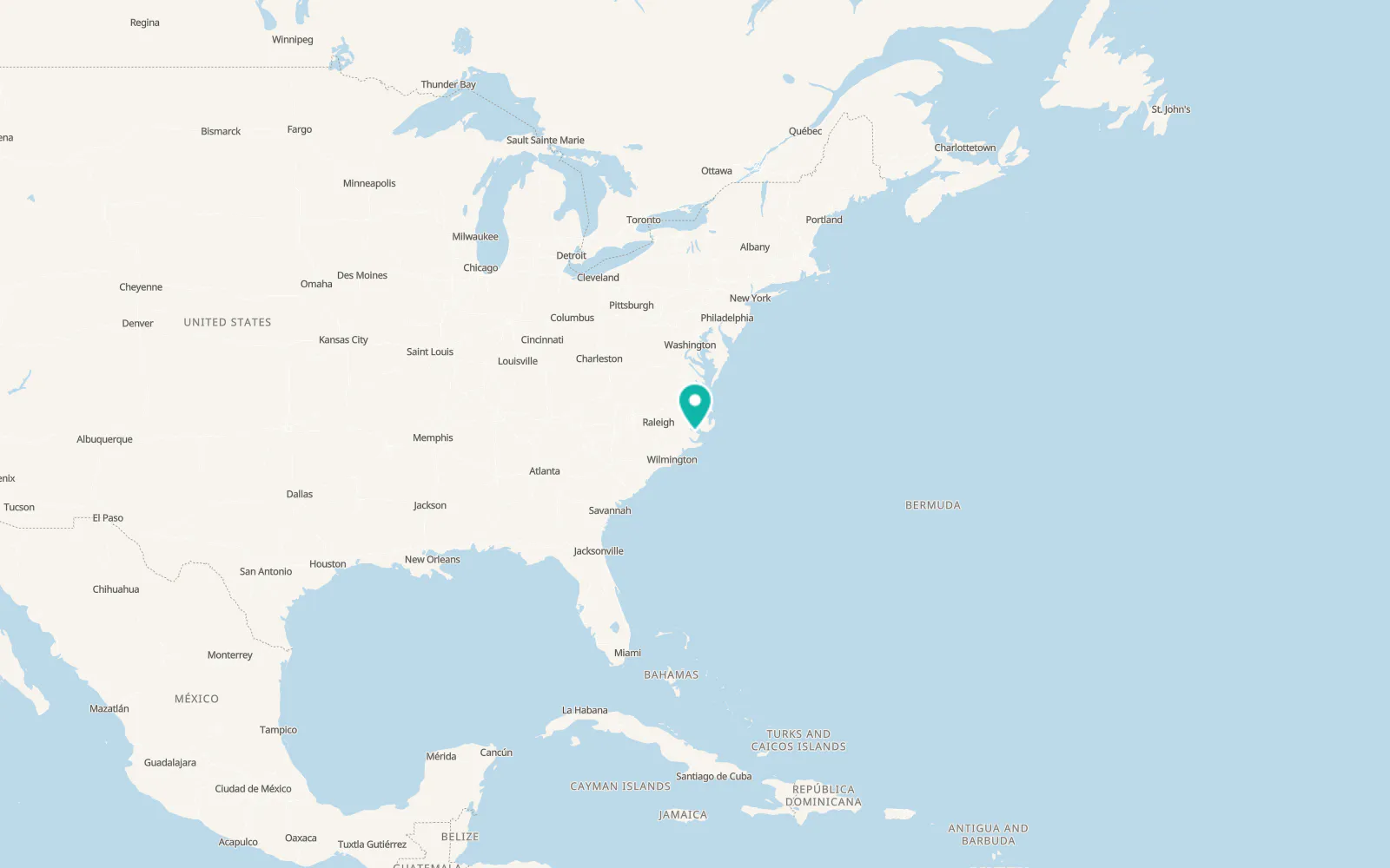 Map of Aurora