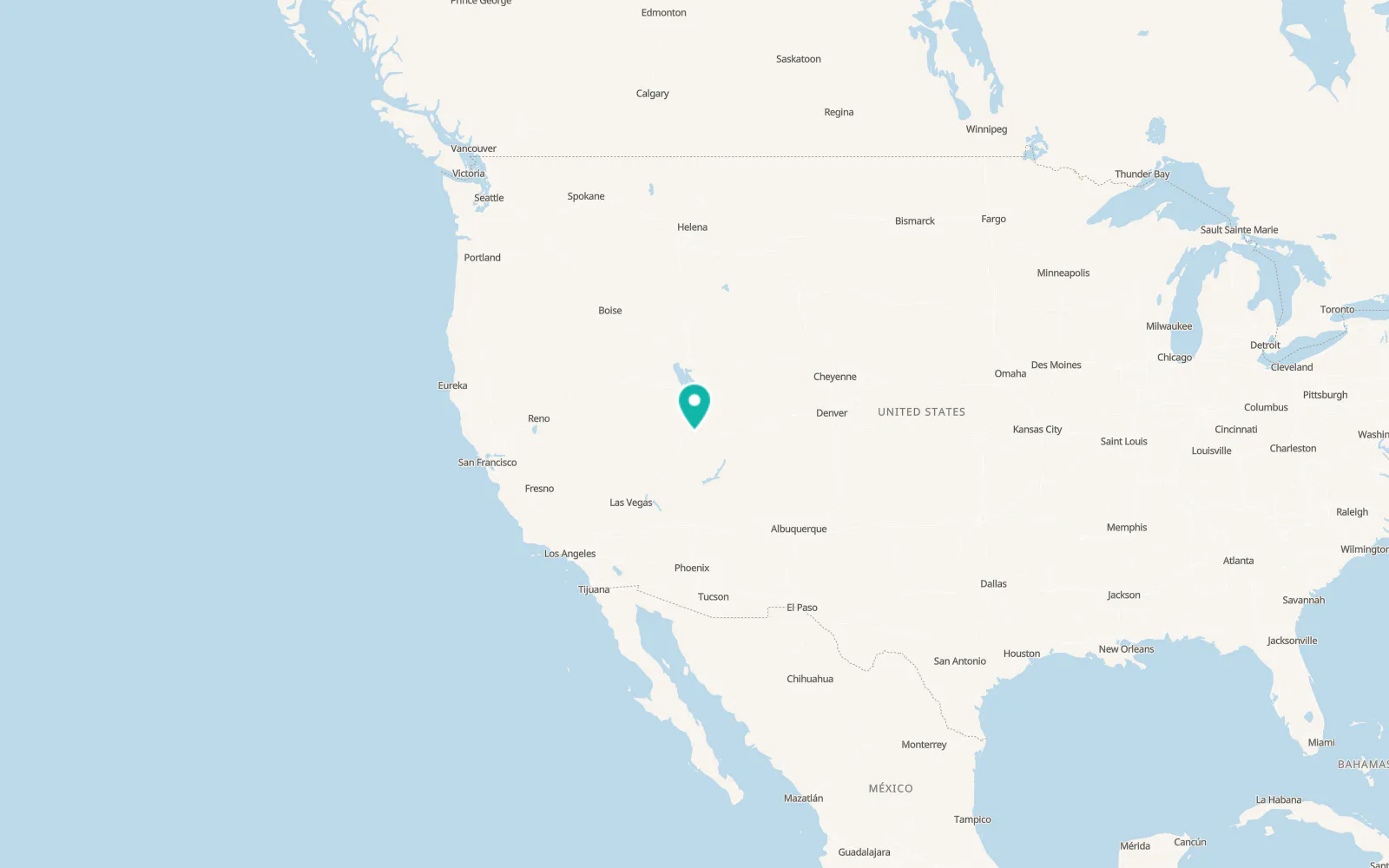 Map of Aurora