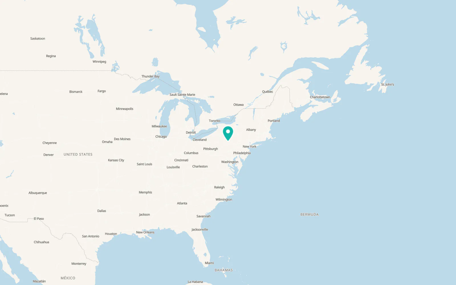 Map of Avis