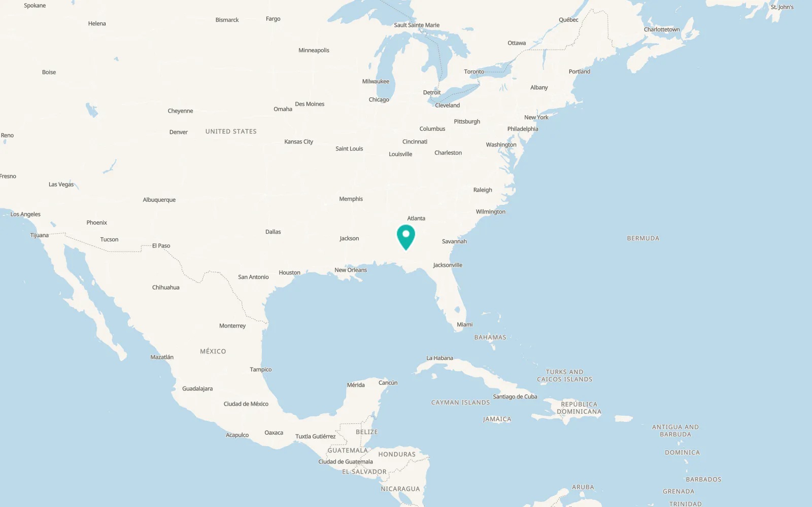Map of Avon