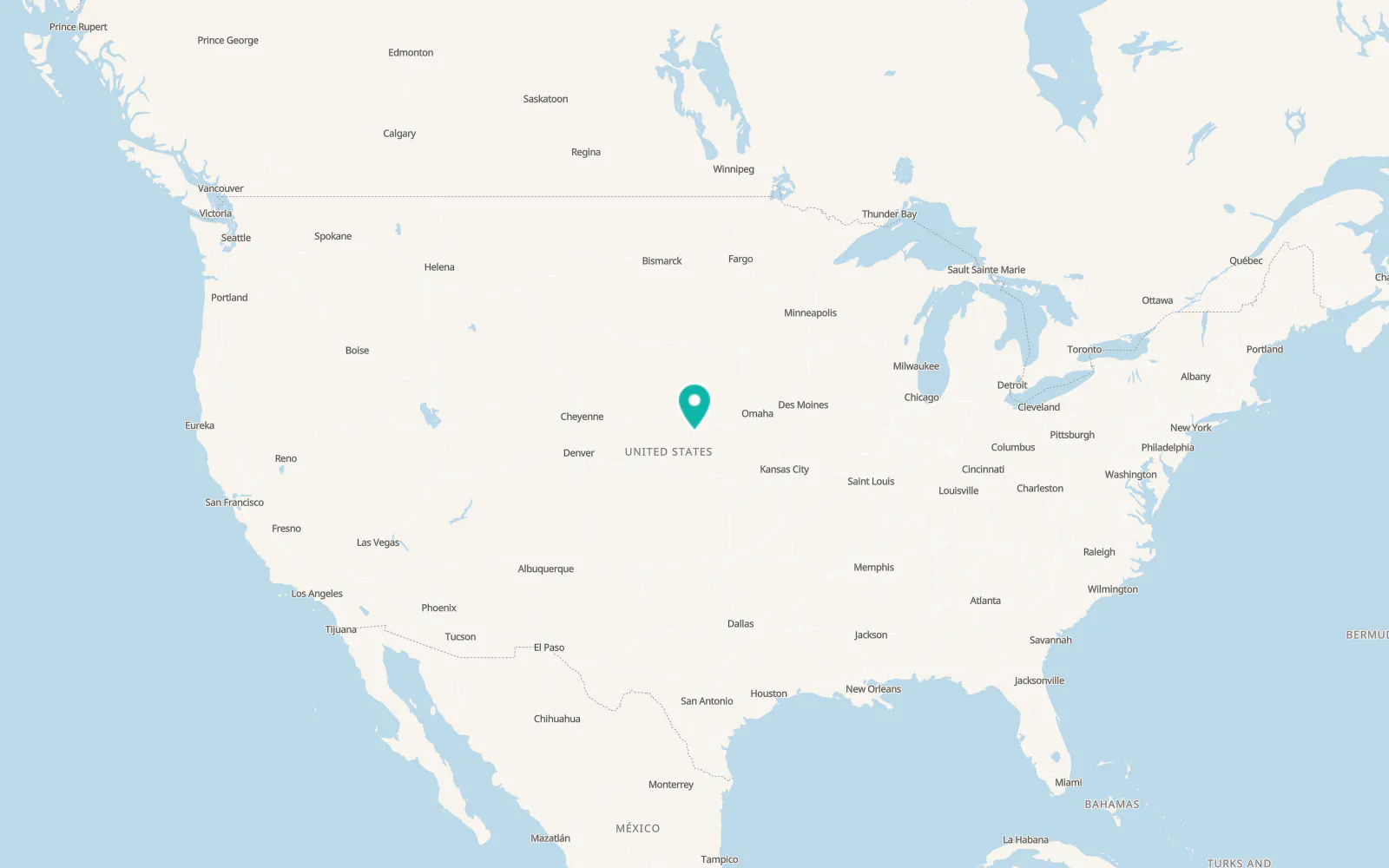 Map of Axtell