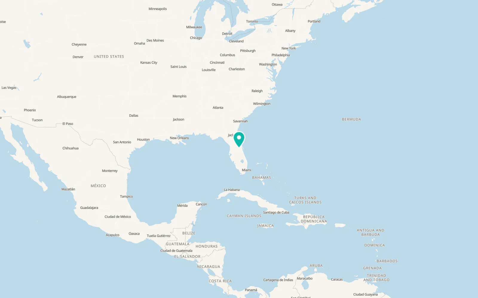 Map of Azalea Park