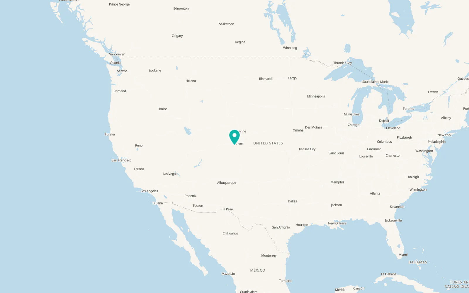 Map of Bailey