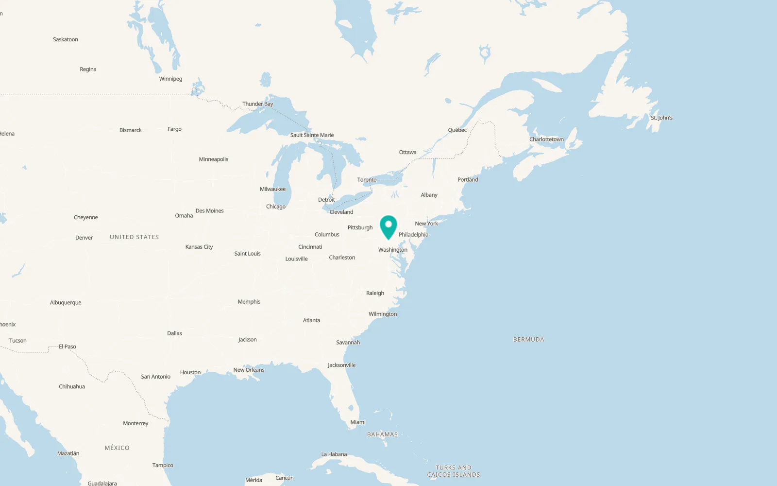 Map of Ballenger Creek