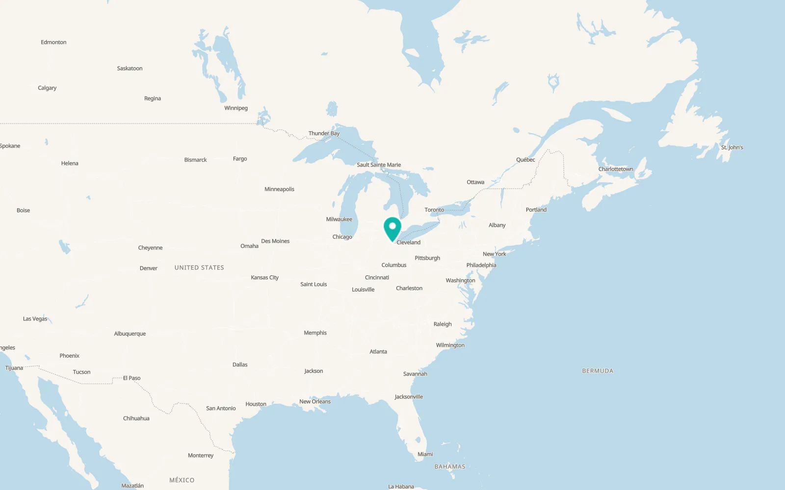 Map of Ballville