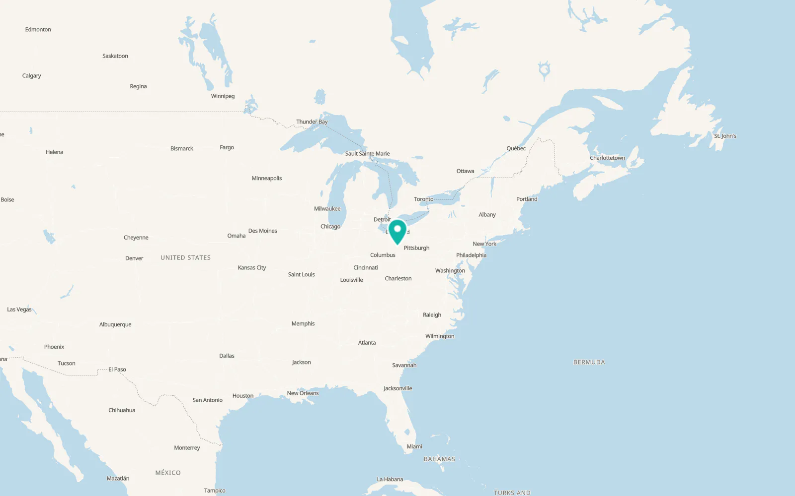 Map of Baltic