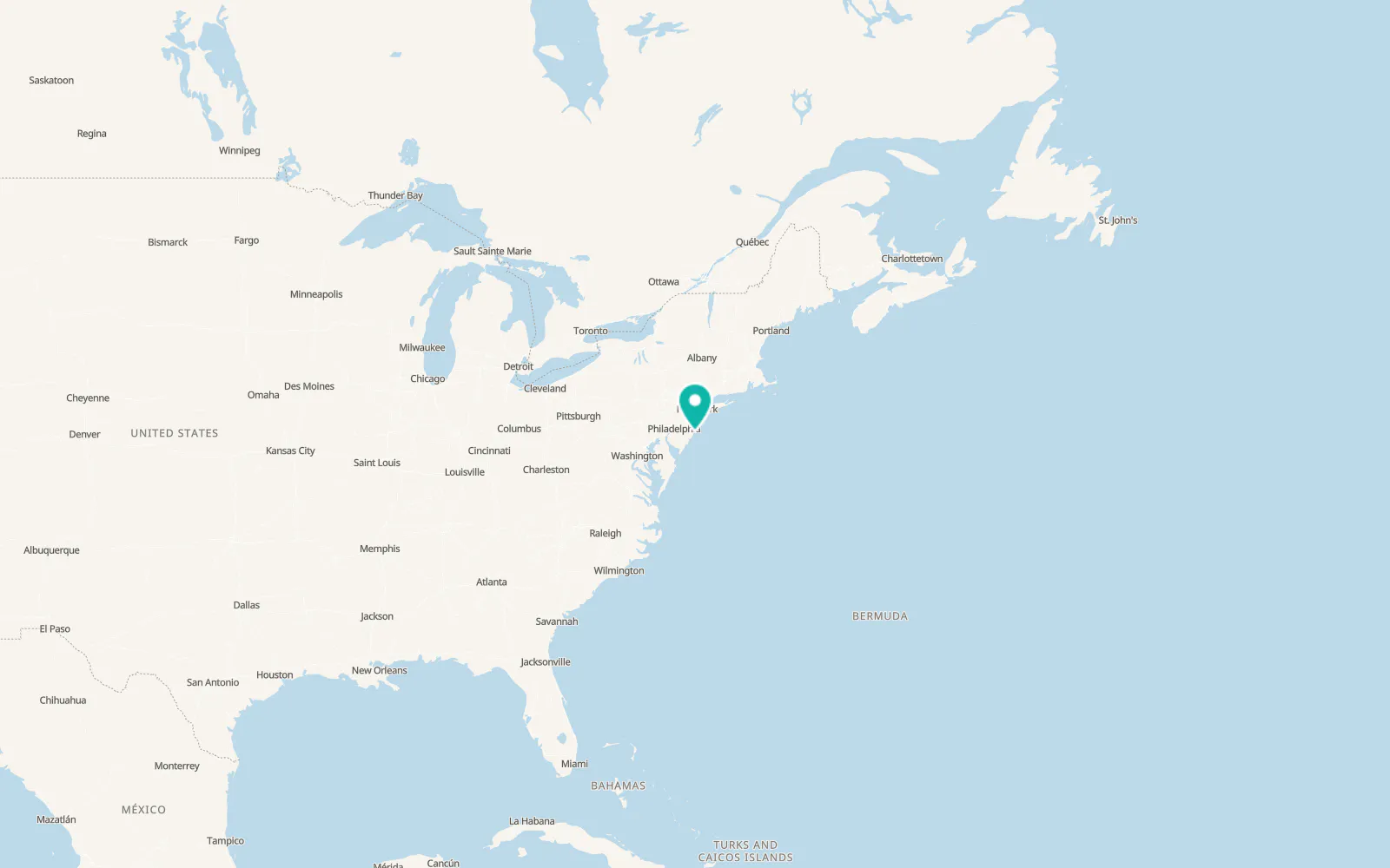 Map of Barnegat Light