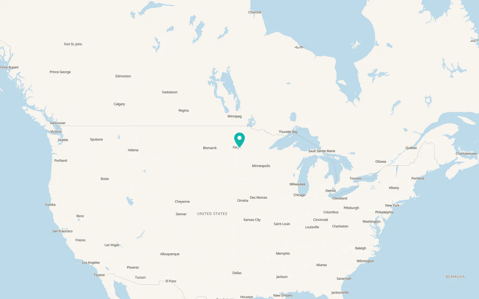 Map of Barnesville