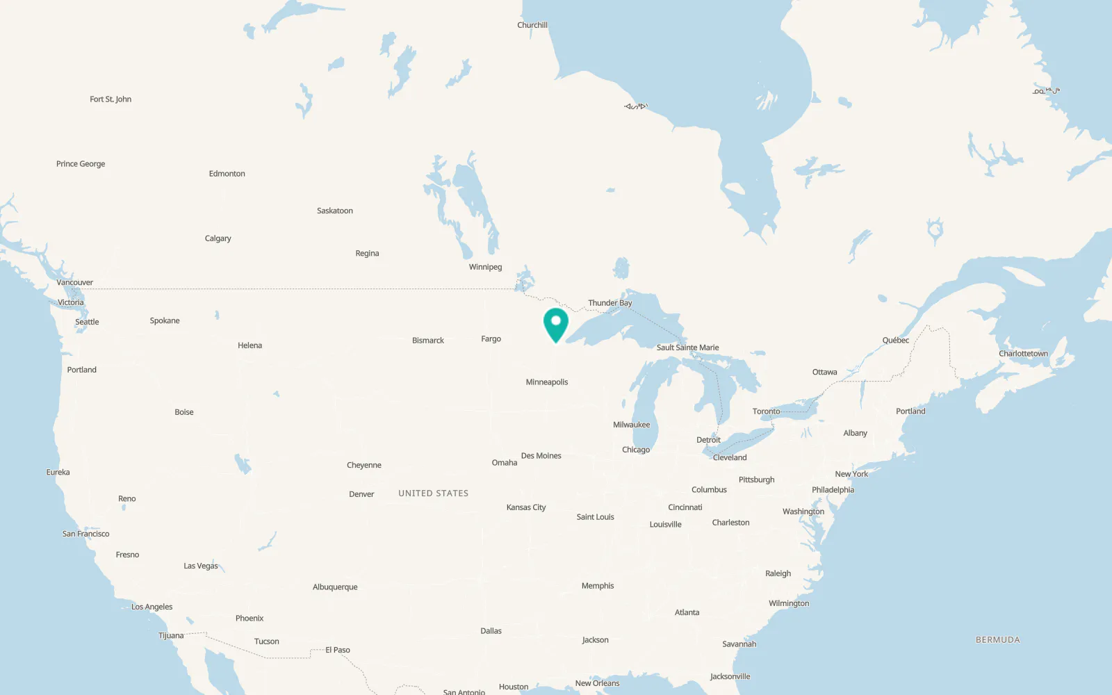 Map of Barnum