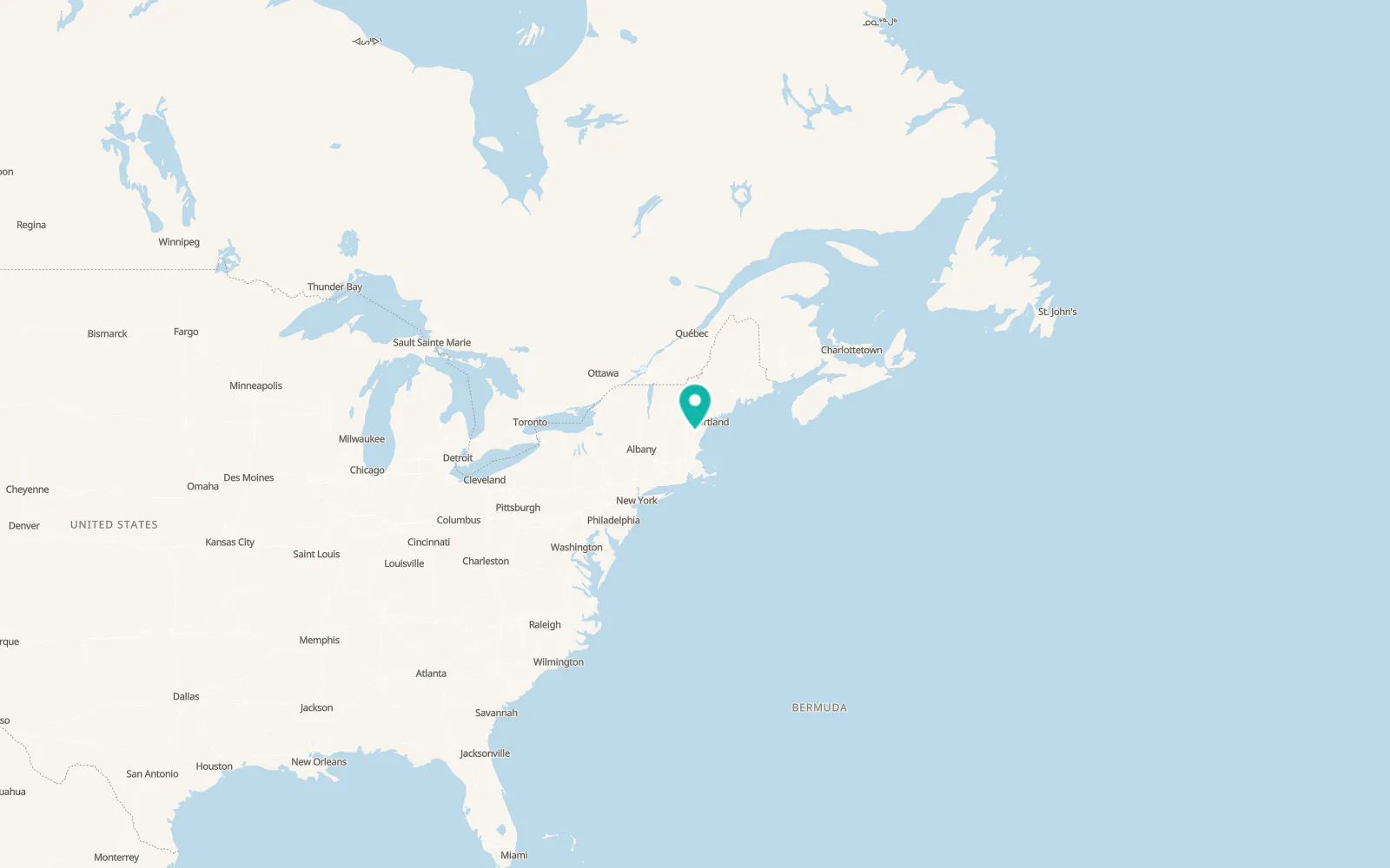 Map of Barrington