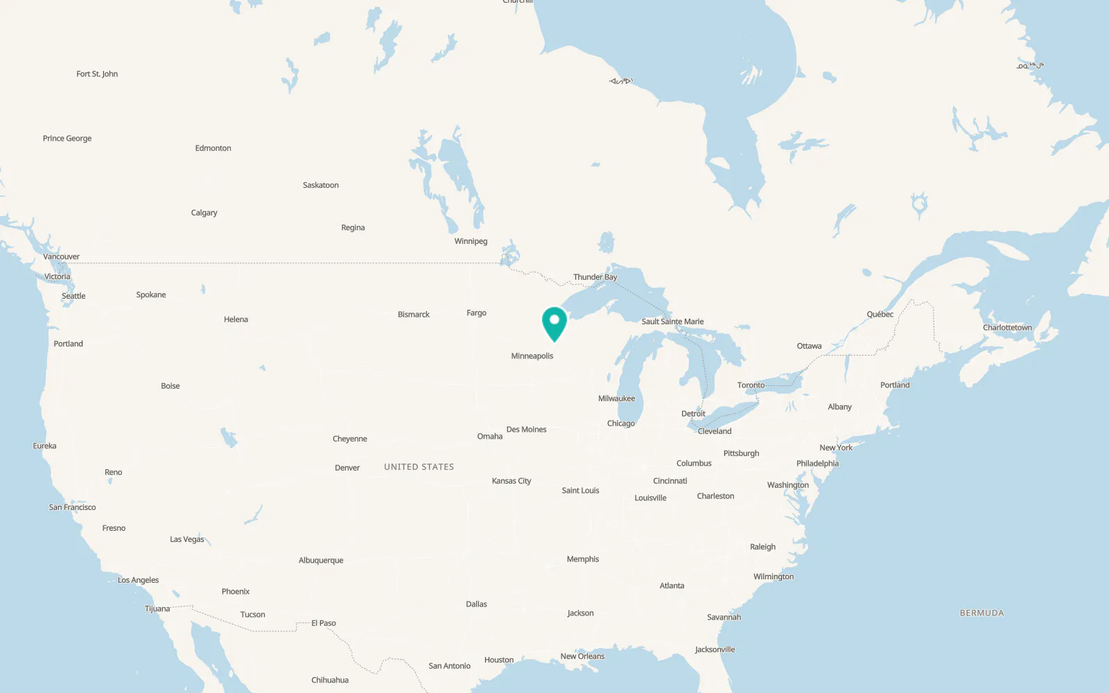 Map of Barron