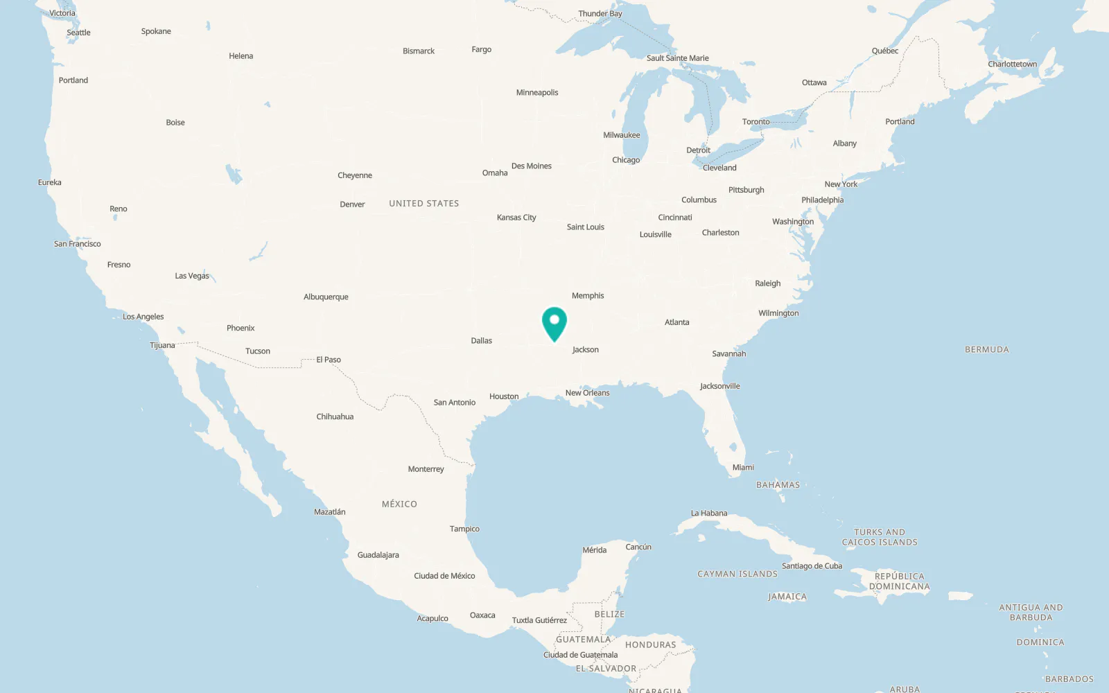 Map of Bawcomville