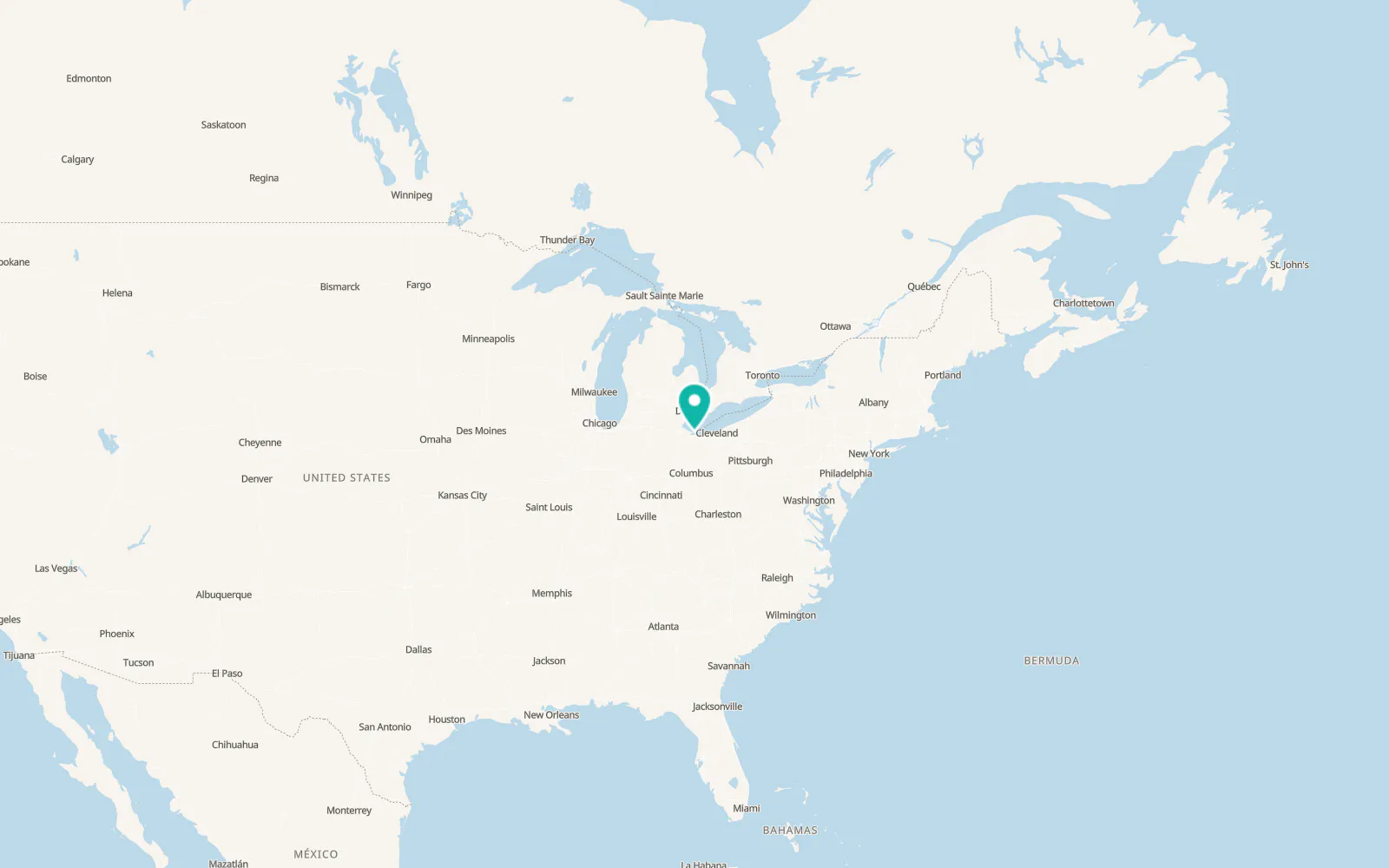 Map of Bay View