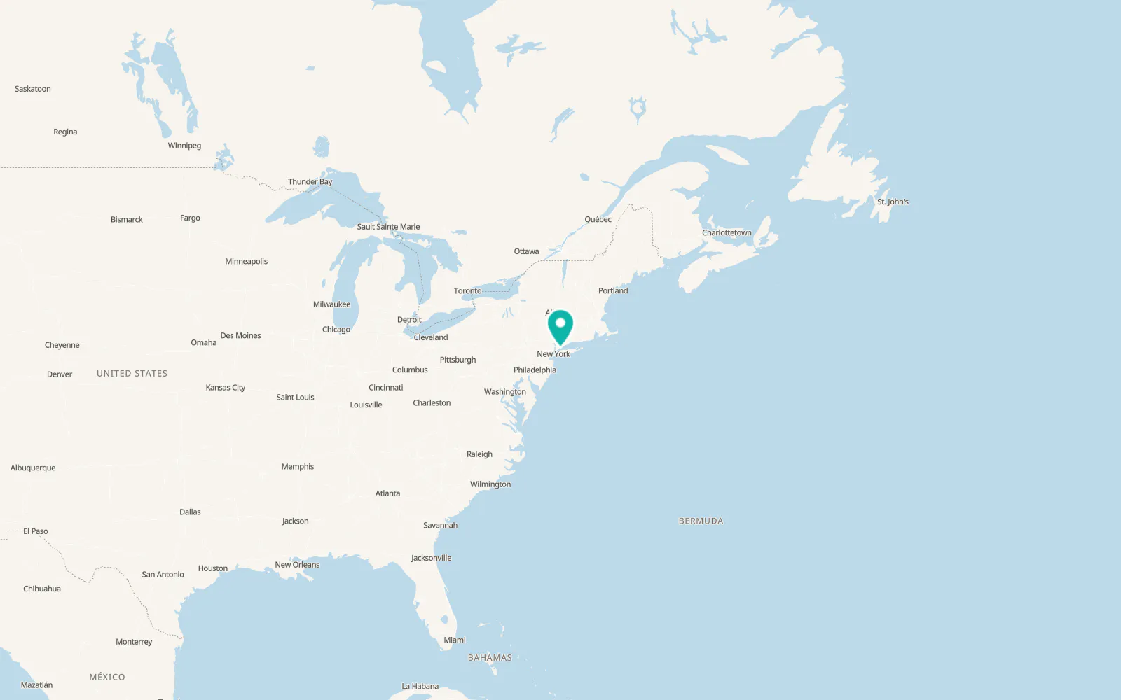Map of Bayville