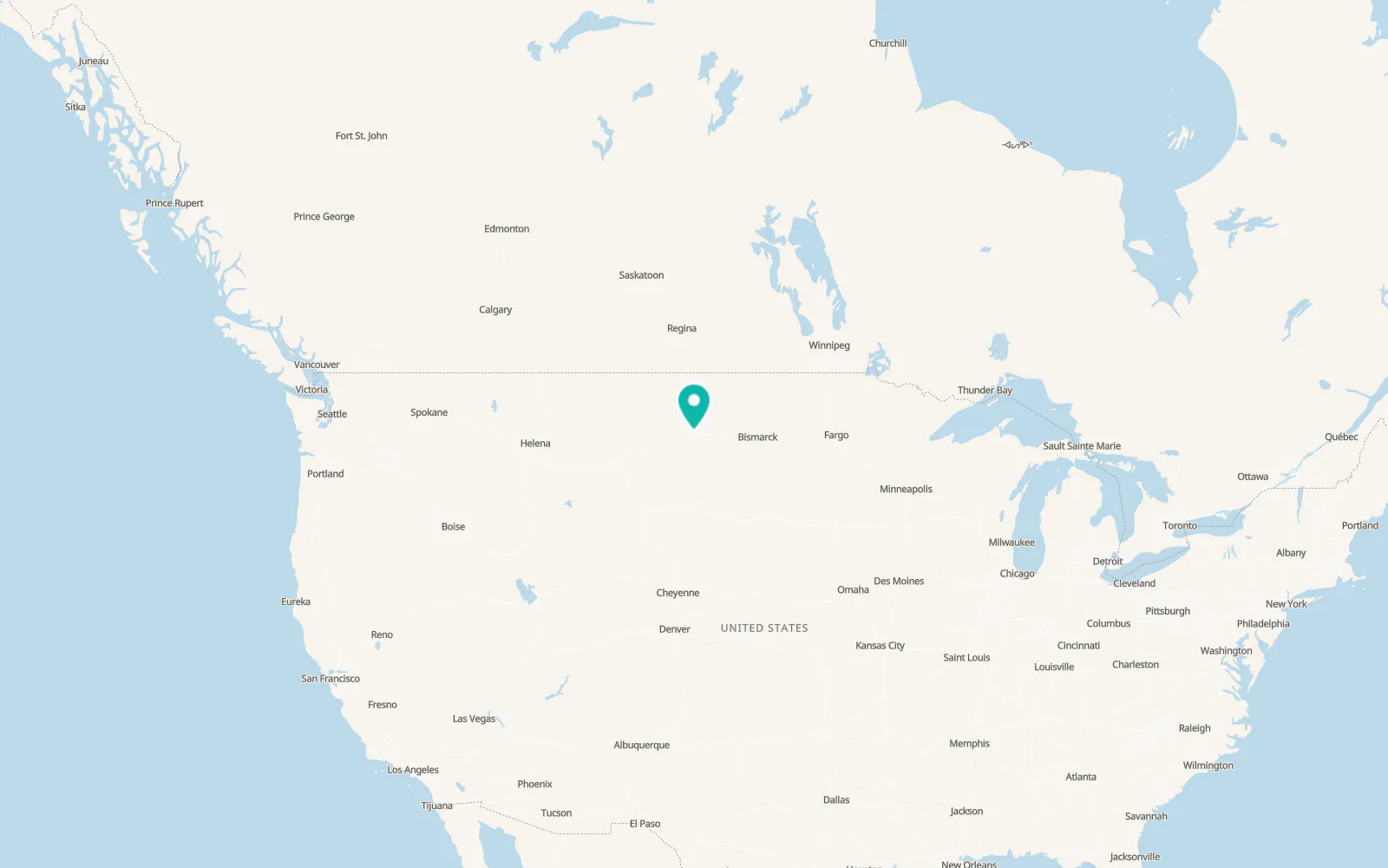 Map of Beach