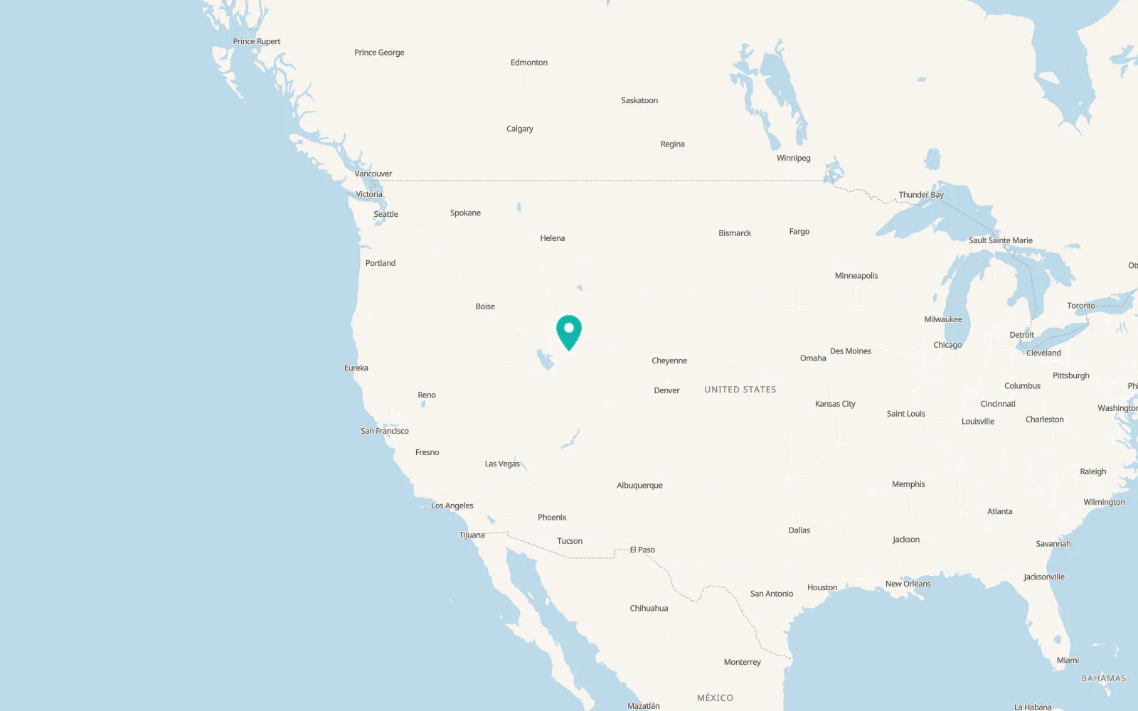 Map of Bear River