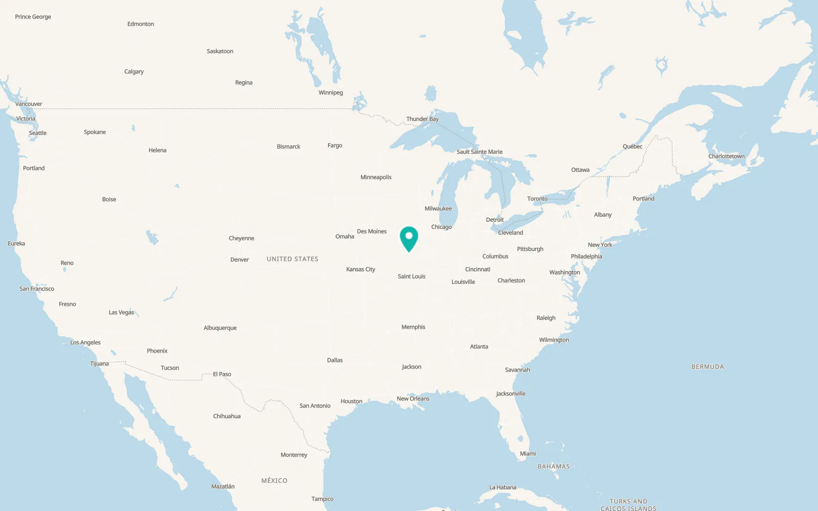 Map of Beardstown