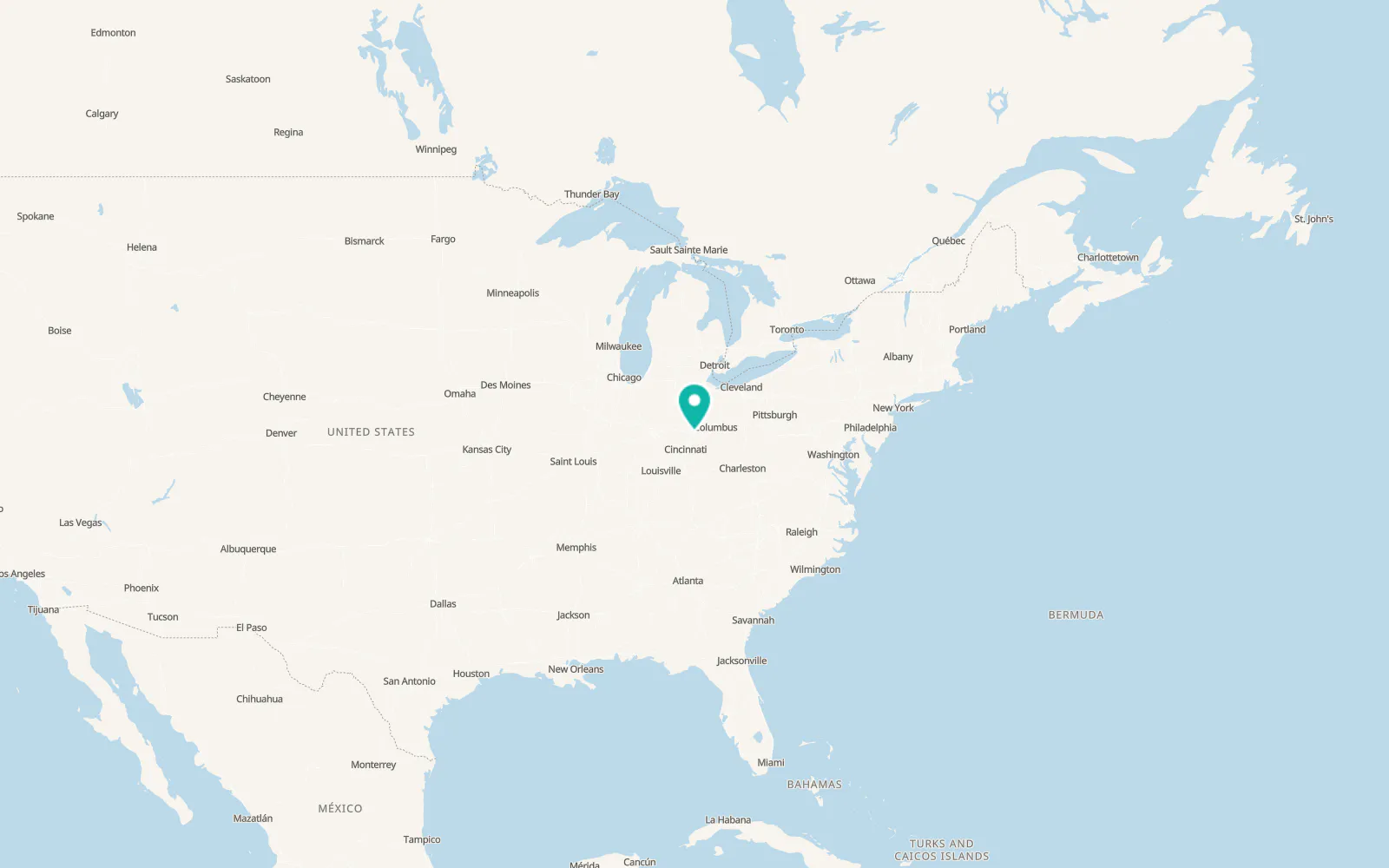 Map of Beavercreek
