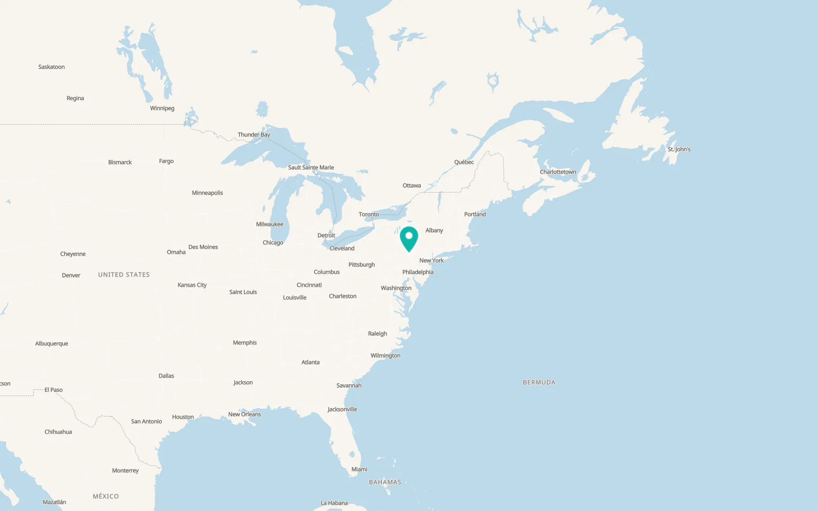 Map of Beech Mountain Lakes