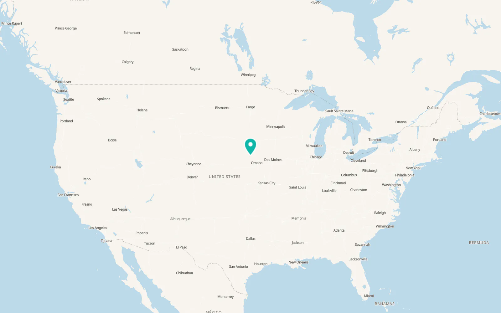 Map of Beemer