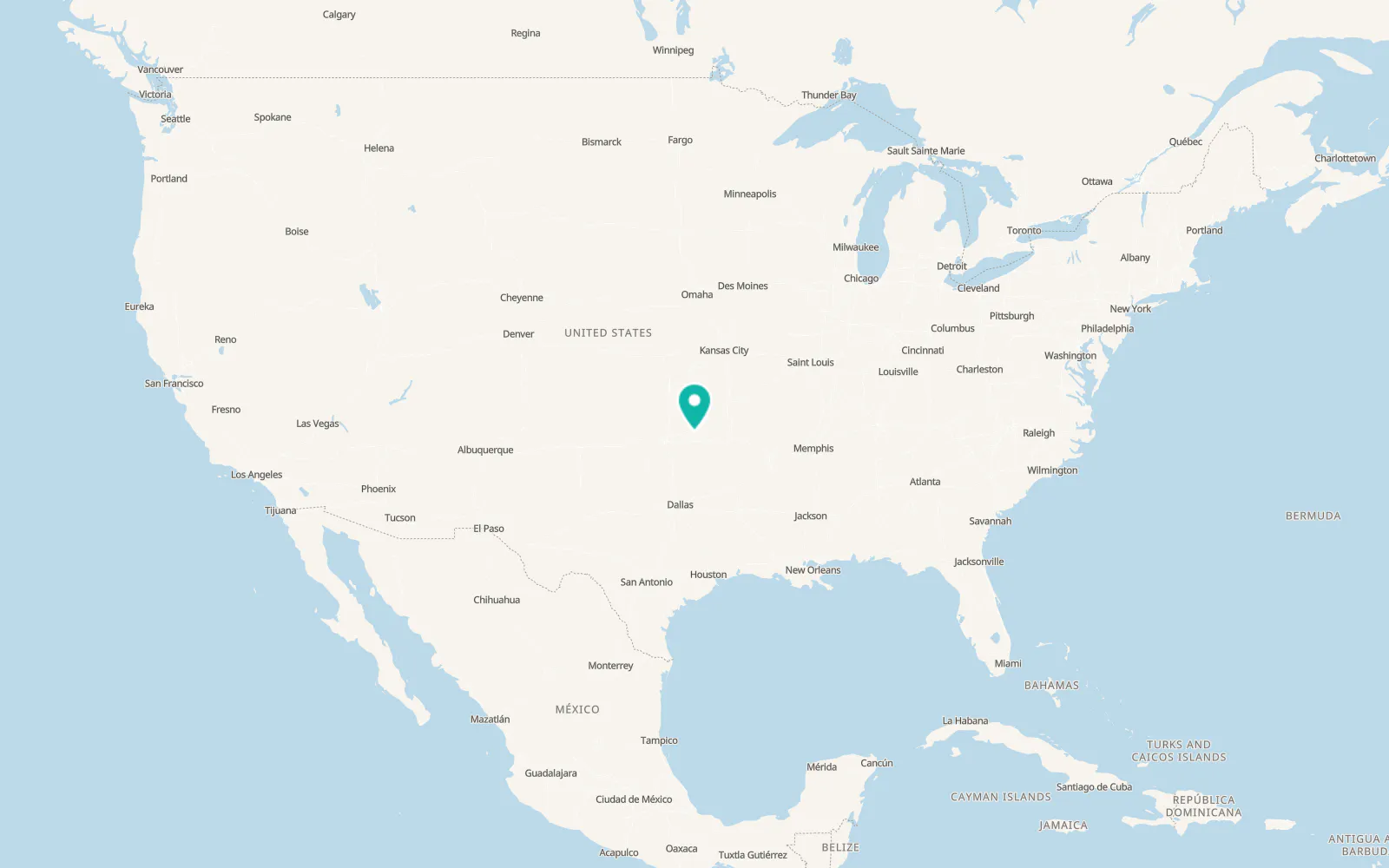 Map of Beggs