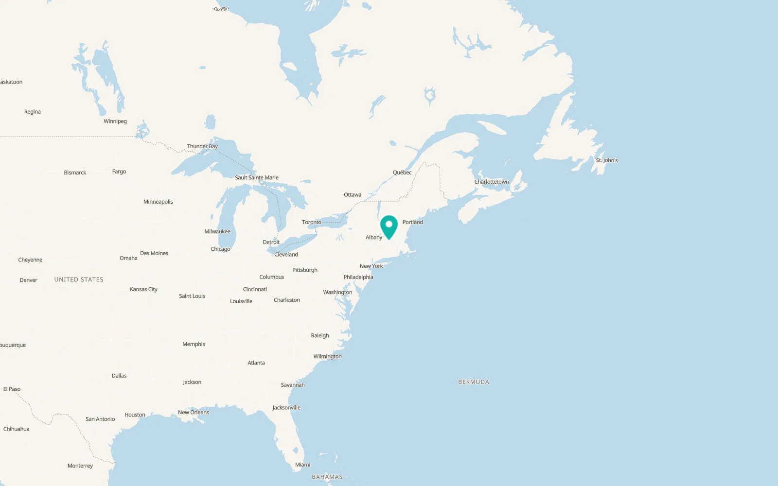 Map of Belchertown