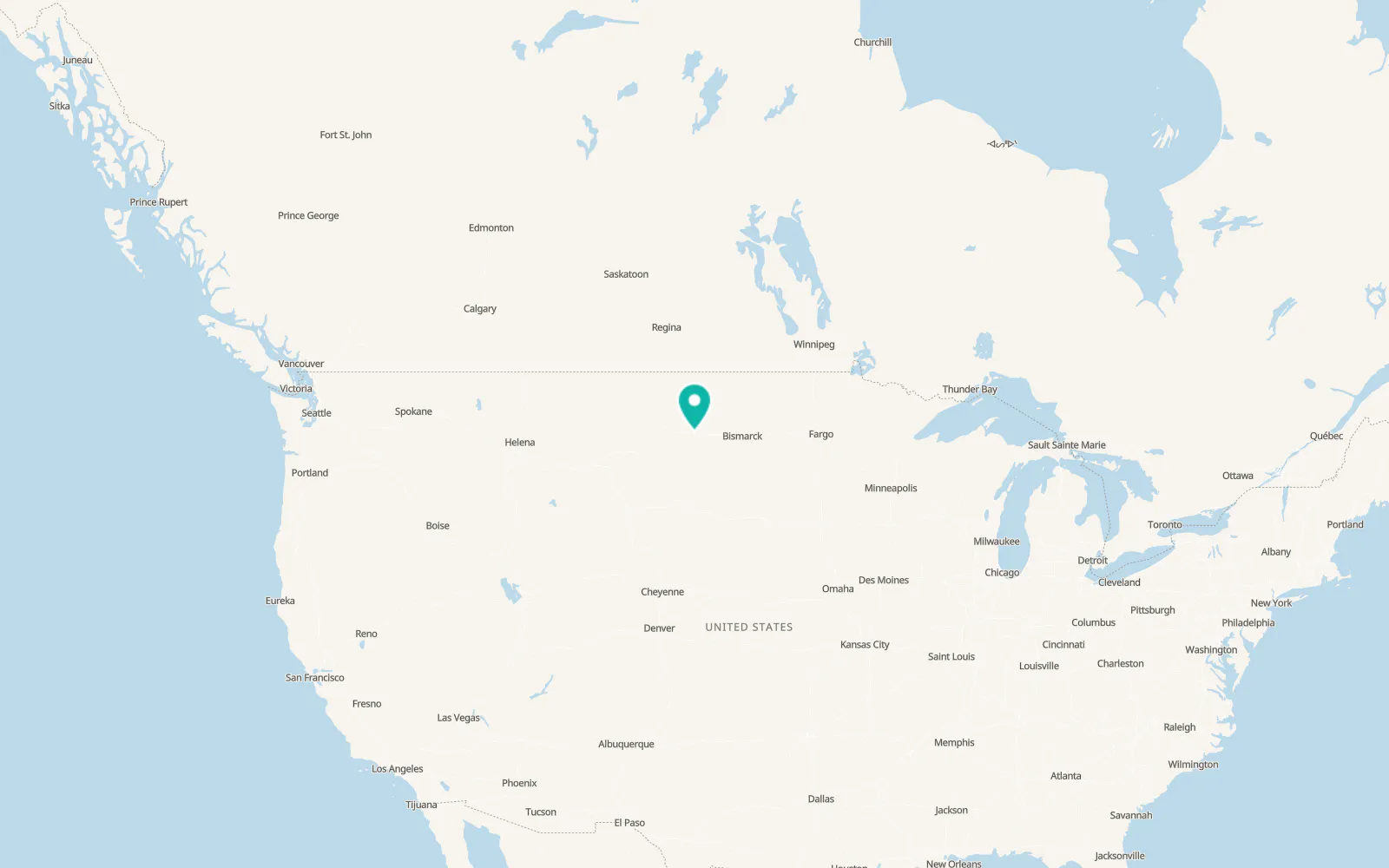 Map of Belfield