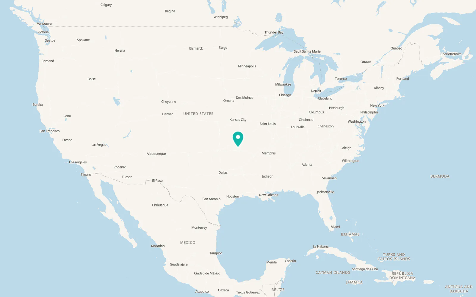 Map of Bell