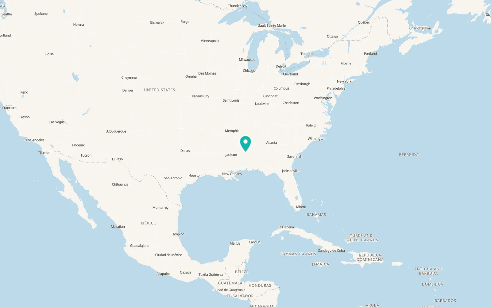 Map of Bellamy