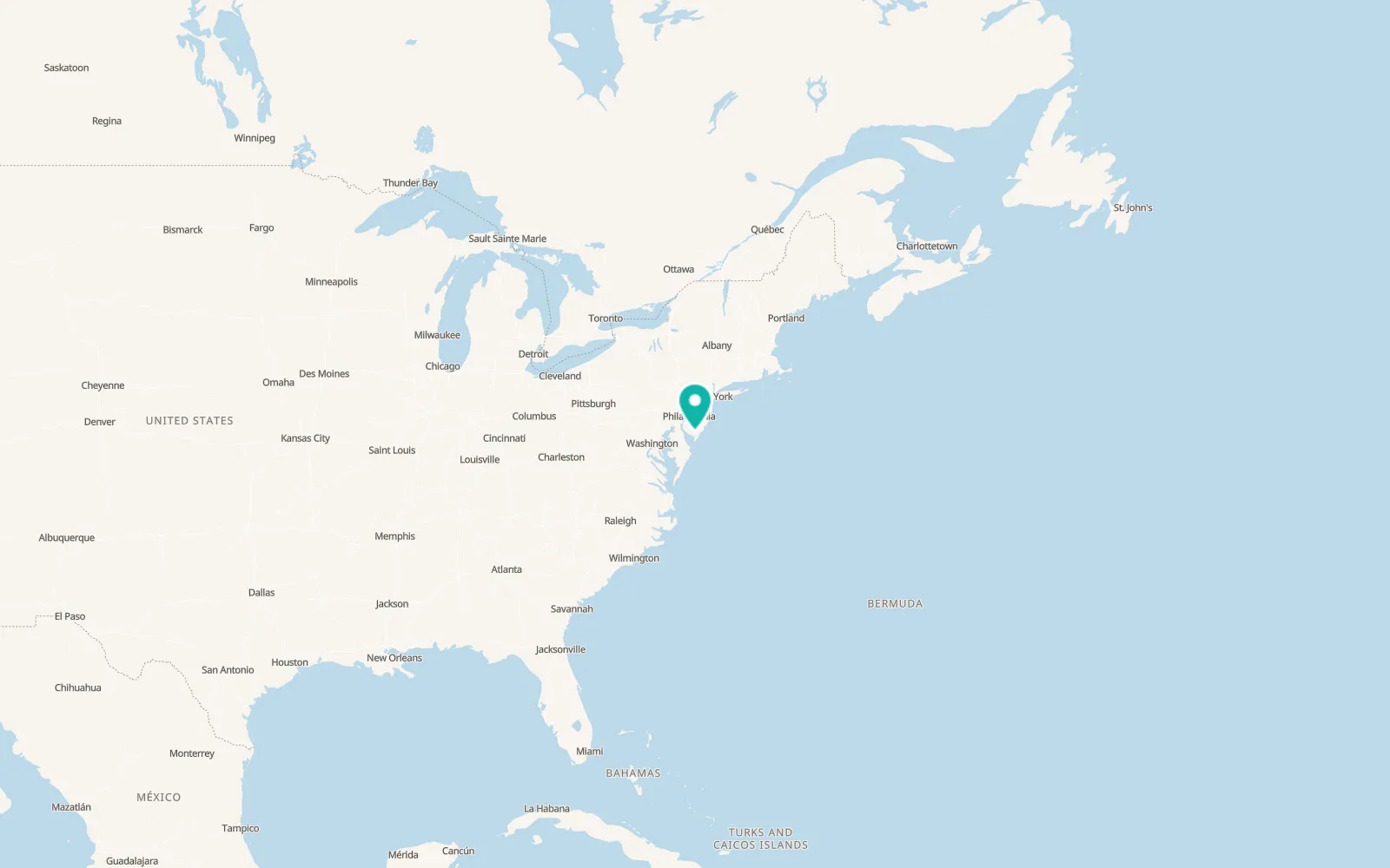 Map of Belleplain