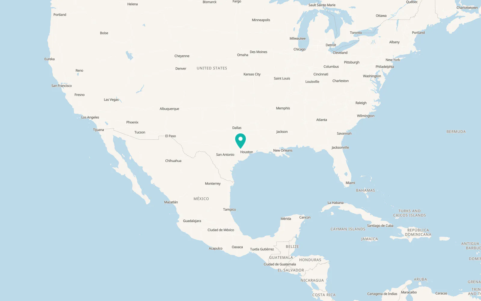 Map of Bellville